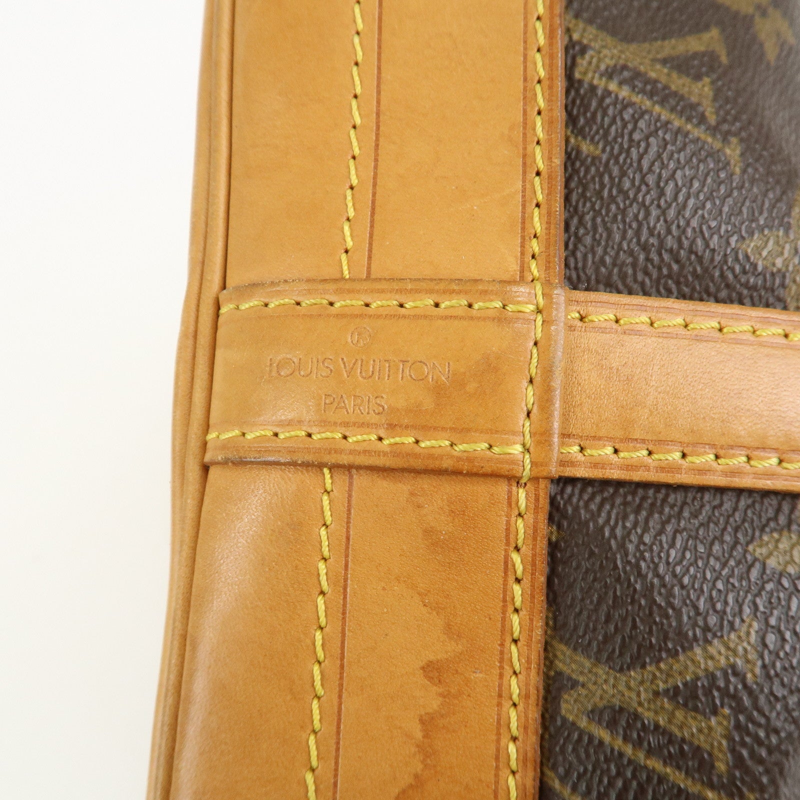 Louis Vuitton Monogram Noe Shoulder Bag Hand Bag Brown M42224