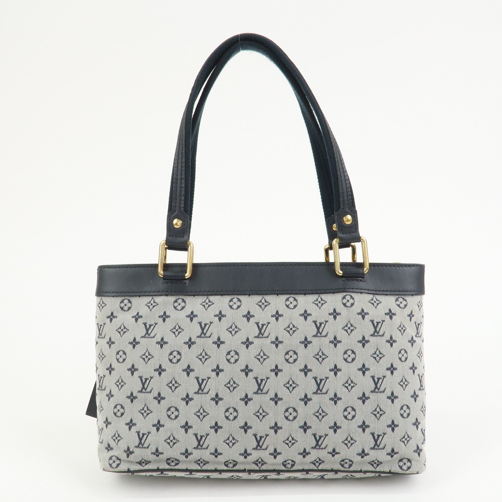 Louis Vuitton Monogram Mini Lin Lucille PM Hand Bag Blue M92676