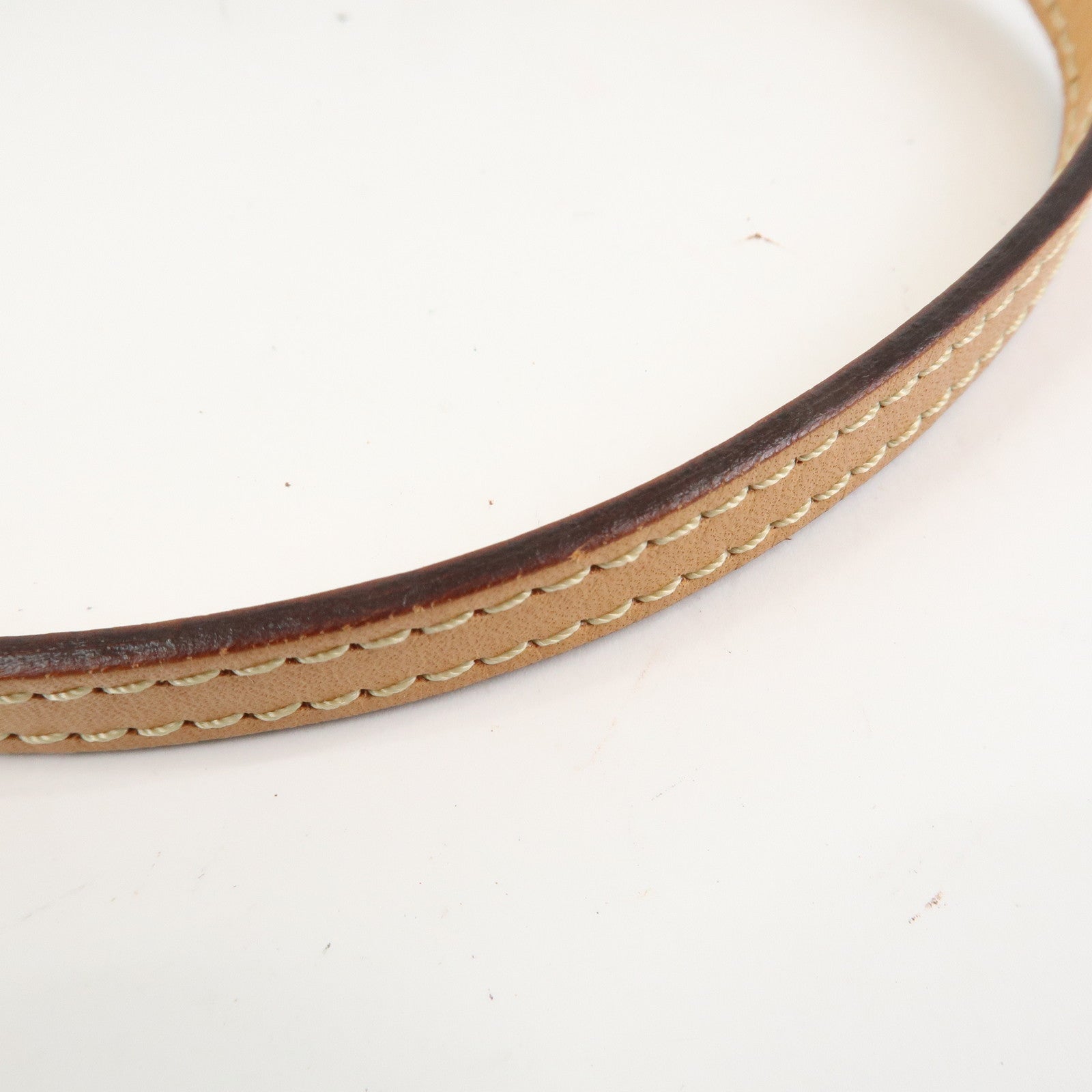 CELINE Macadam Logo PVC Leather Shoulder Bag Hand Bag Brown