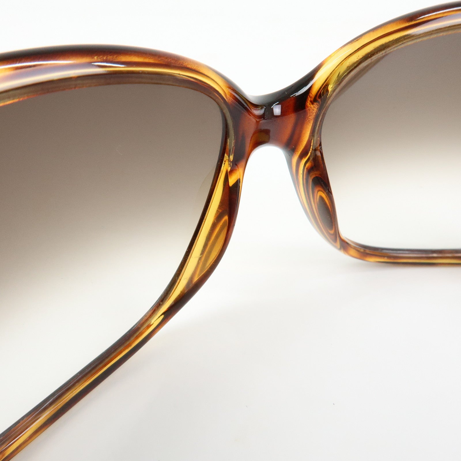Christian Dior Canage Madrague Plastic Sunglasses Brown 64□16 120