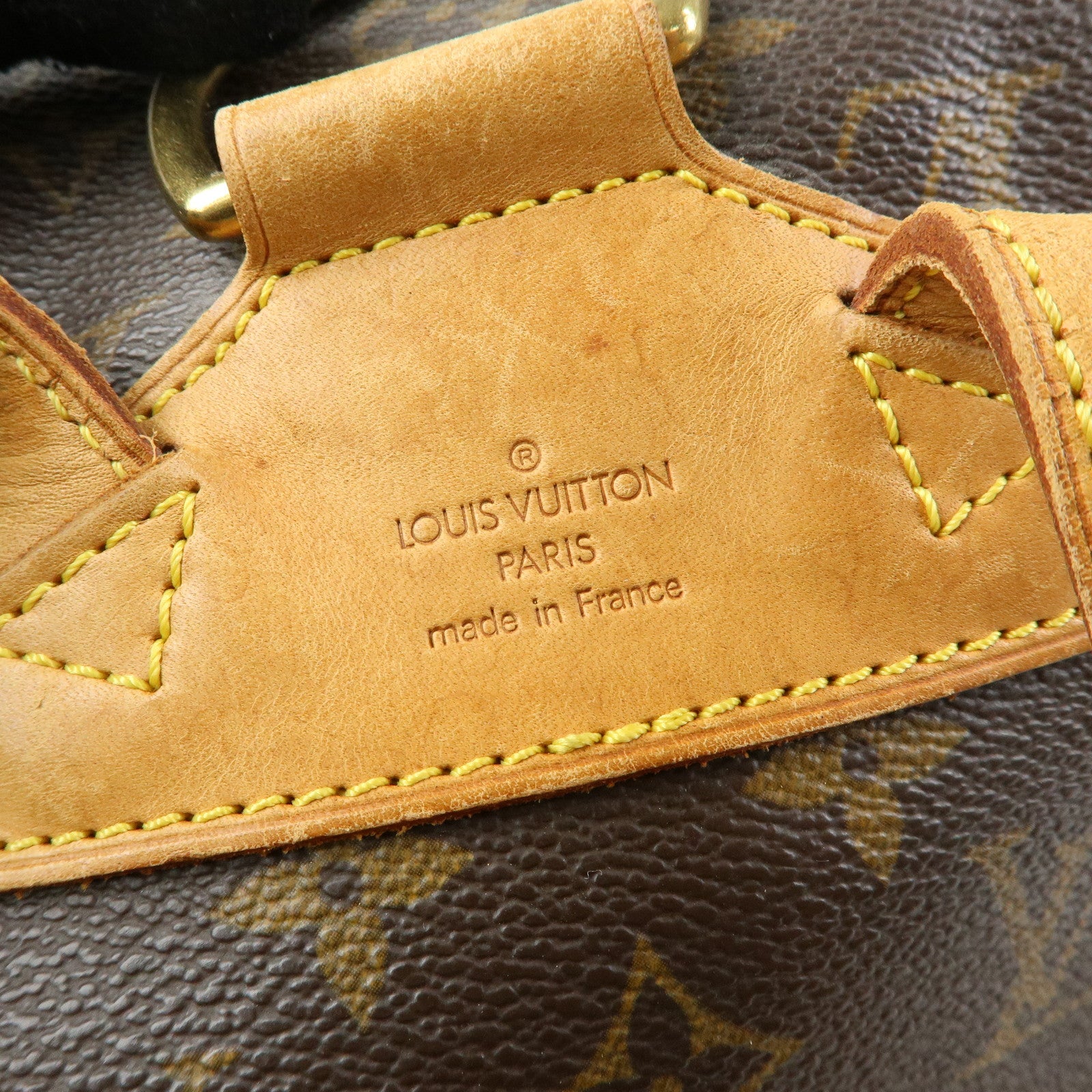 Louis Vuitton Monogram Montsouris MM Backpack Brown M51136