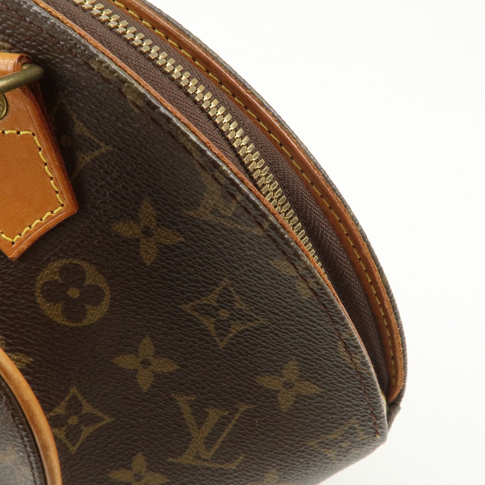 Louis Vuitton Monogram Canvas Ellipse PM Hand Bag Brown M51127