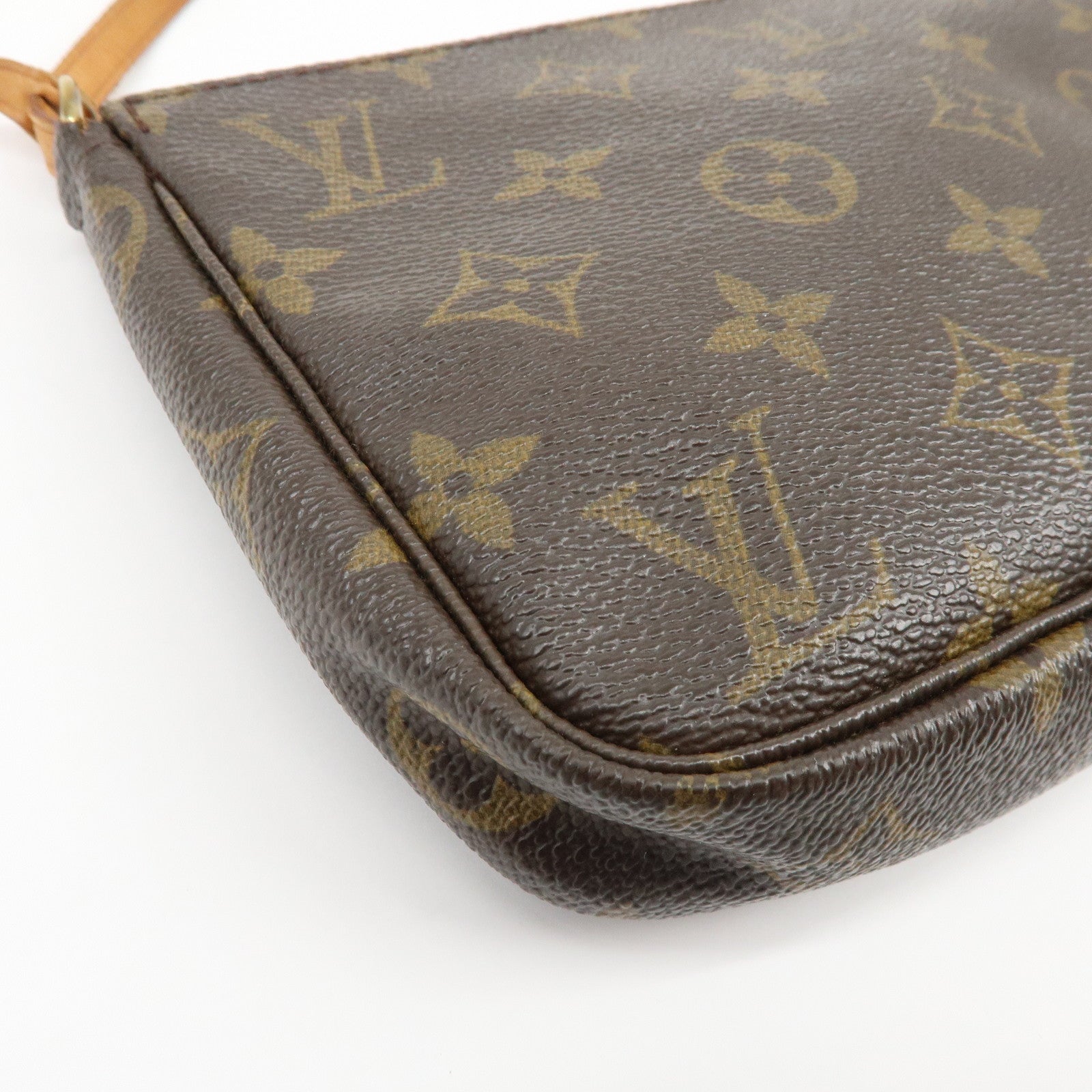 Louis Vuitton Monogram Pochette Accessoires Pouch Hand Bag M51980