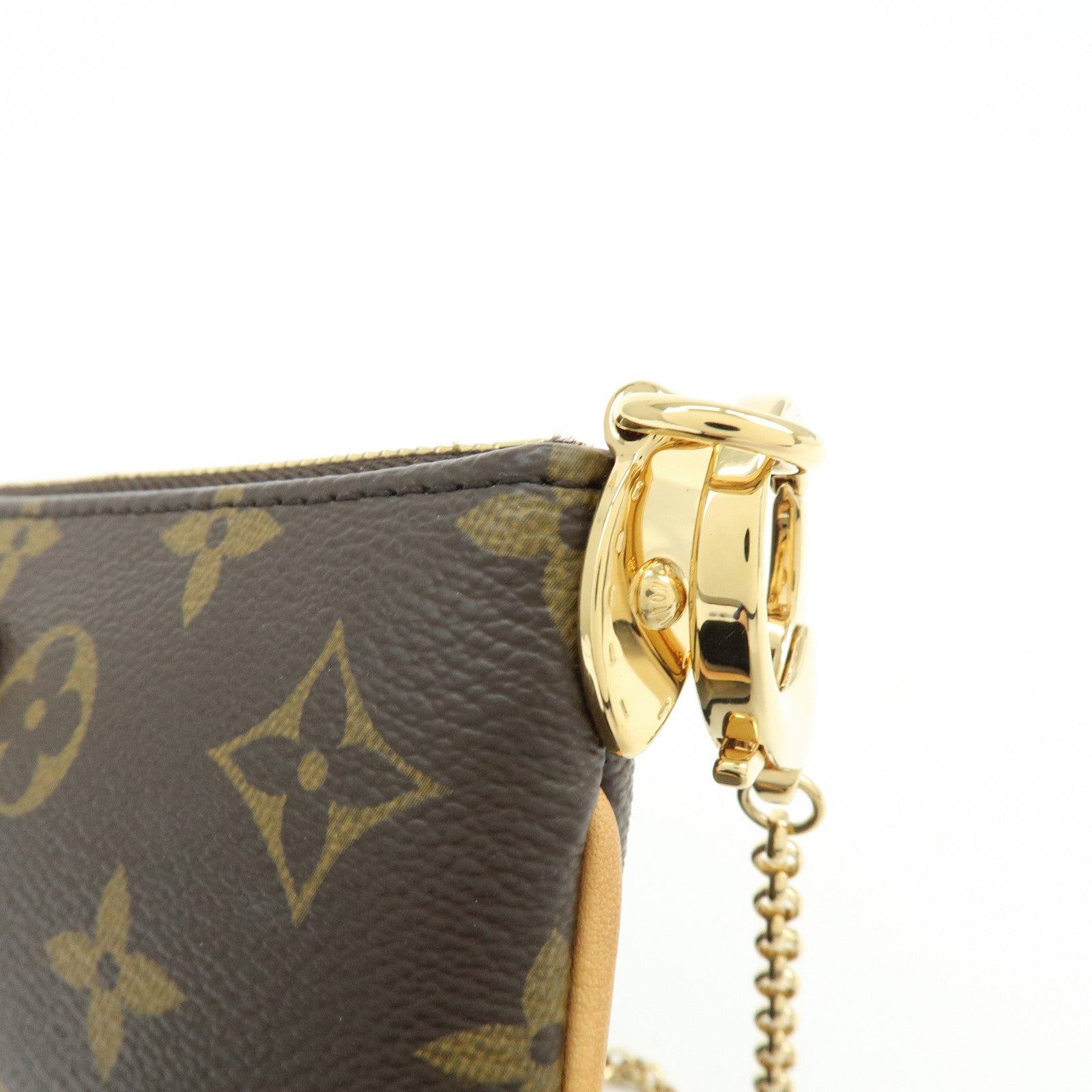 Louis Vuitton Monogram Pochette Milla MM Chain Hand Bag M60094
