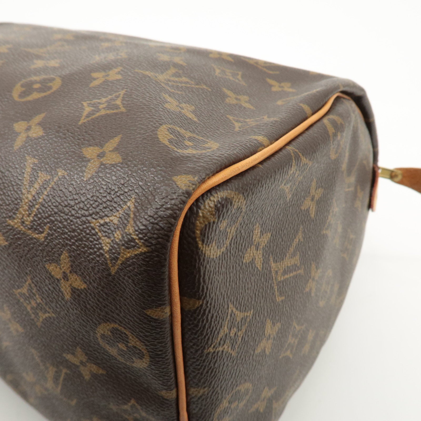 Louis Vuitton Monogram Speedy 35 Boston Bag Hand Bag M41524 Used