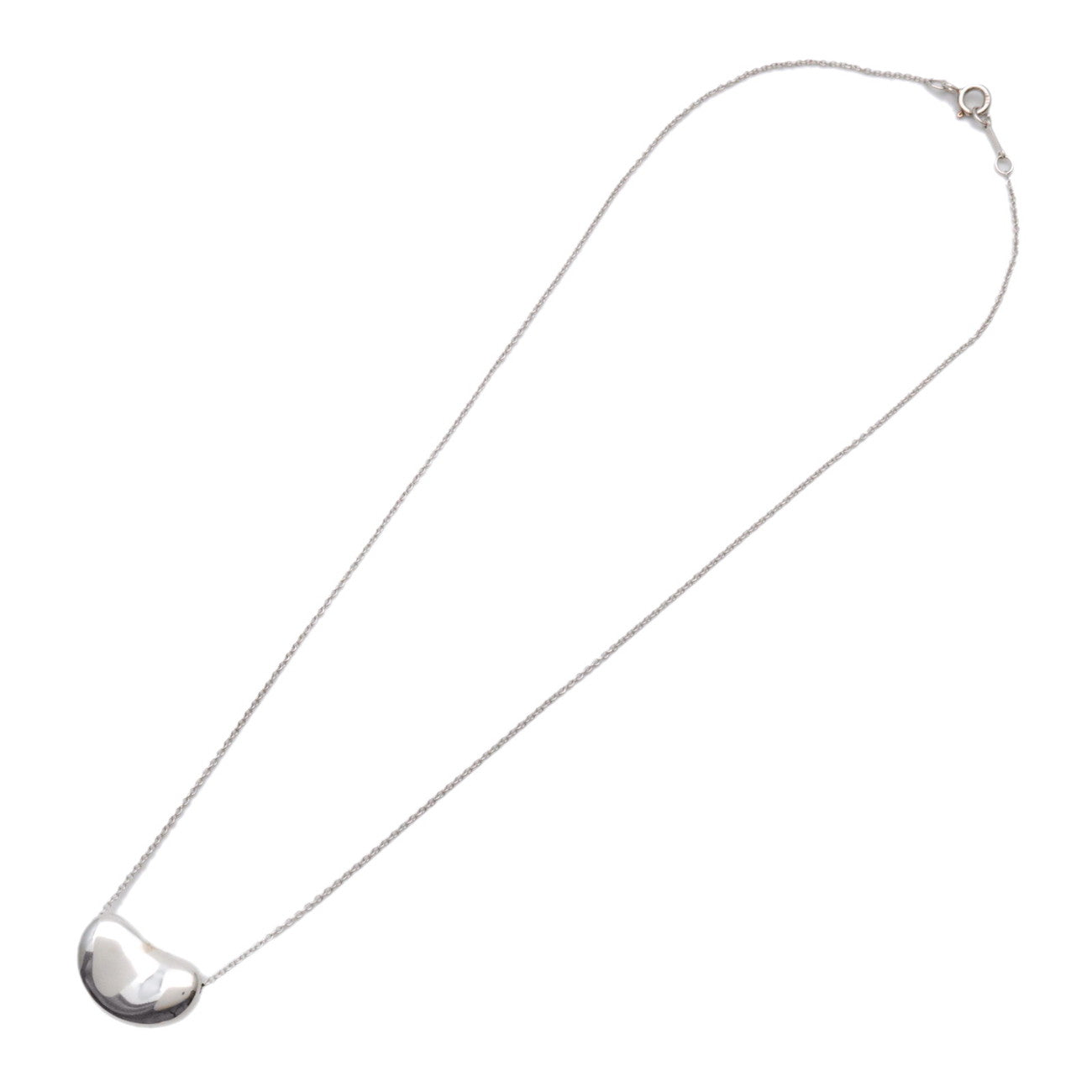 Tiffany & Co Bean Necklace Medium SV925 Silver