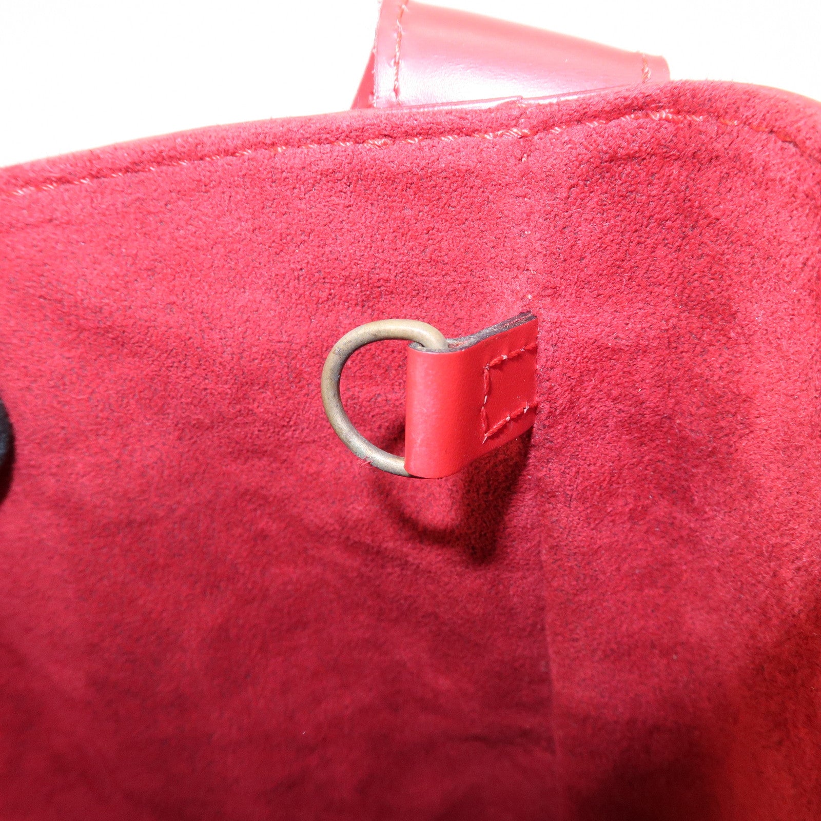 Louis Vuitton Epi Sac de Paul Shoulder Bag Castilian Red M80207