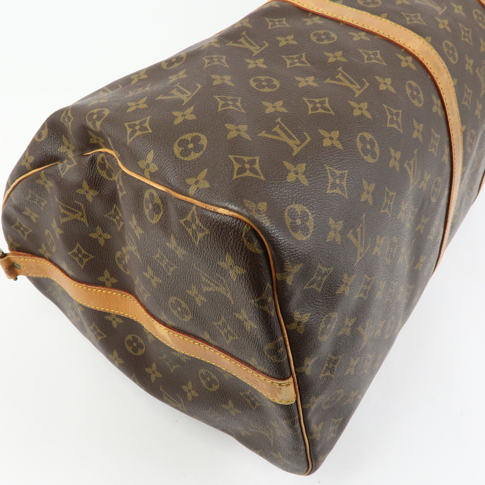Louis Vuitton Monogram Keep All Bandouliere 60 Boston Bag M41412