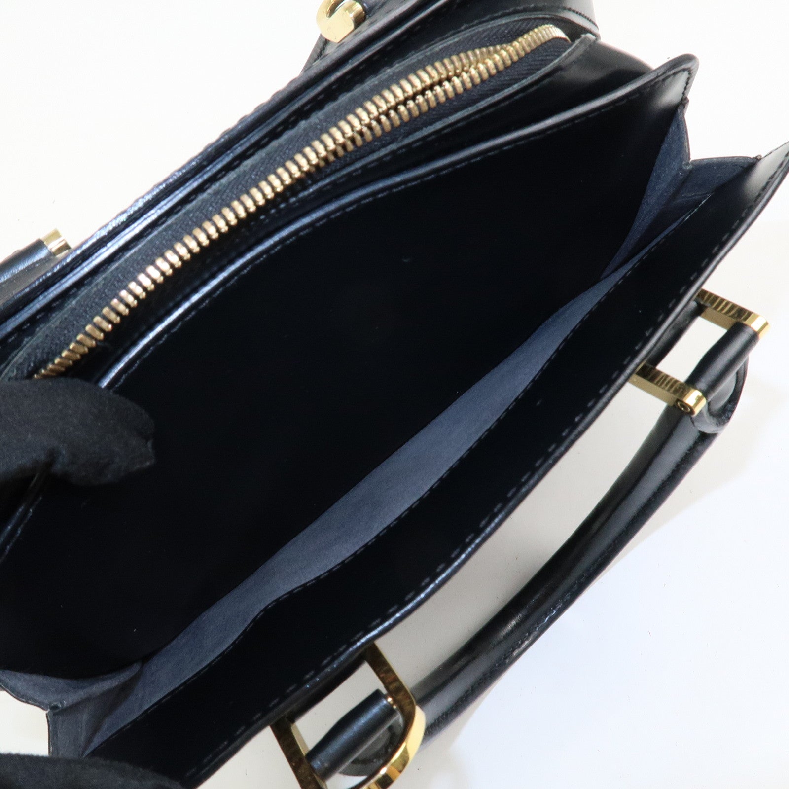 Louis Vuitton Epi Leather Pont Neuf Hand Bag Noir M52052