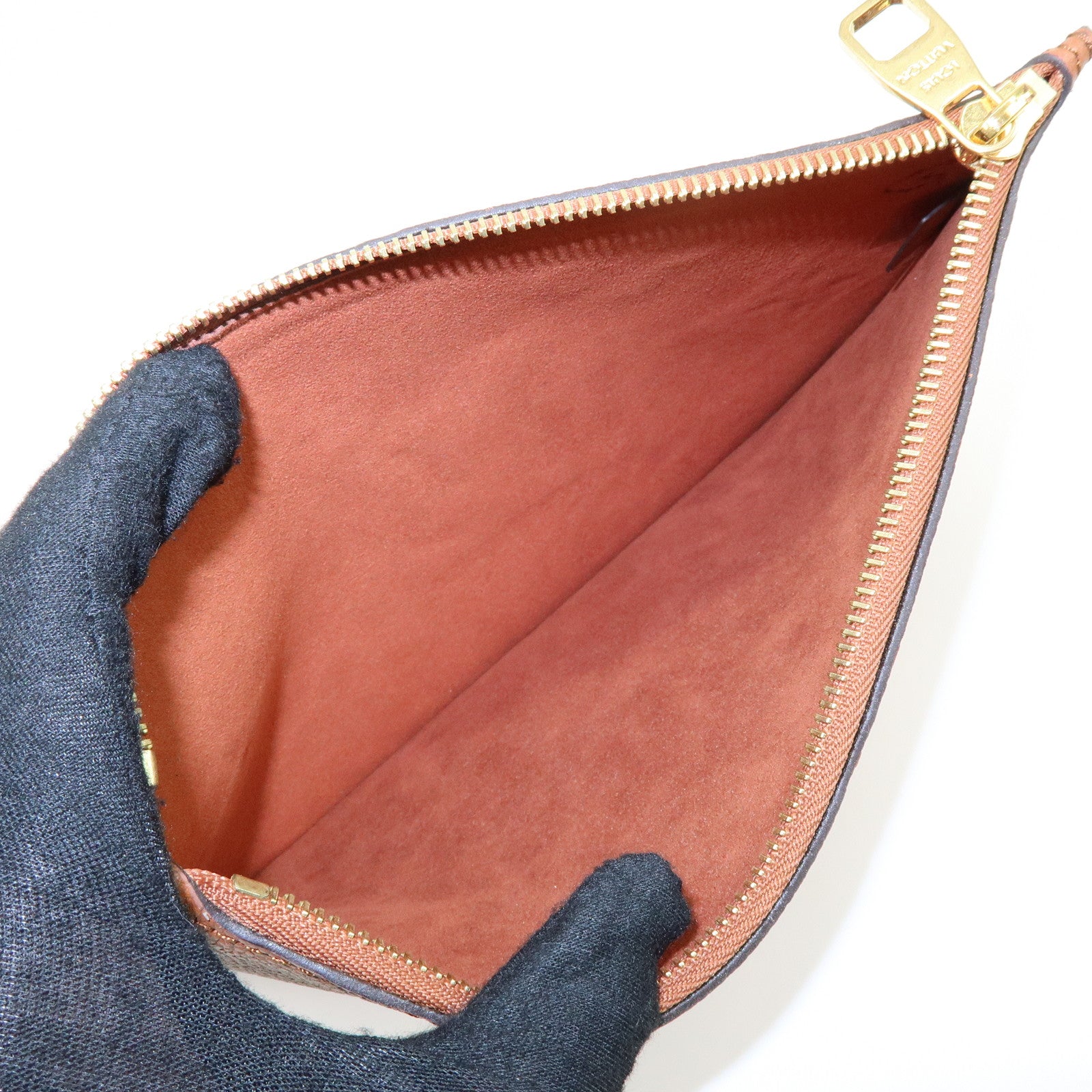 Louis Vuitton Monogram Empreinte Leather Pouch for Neverfull M46135