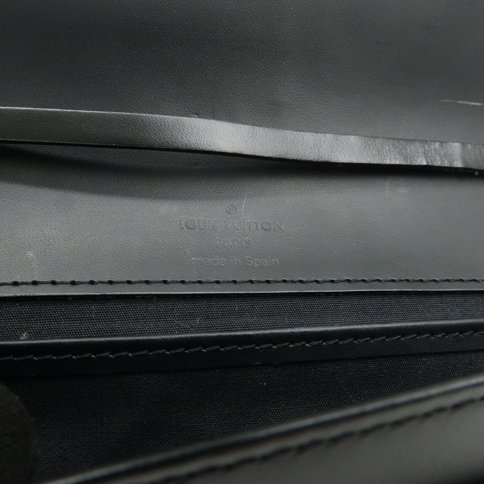 Louis Vuitton Epi Honfleur Shoulder Bag Hand Bag Noir Black M52732