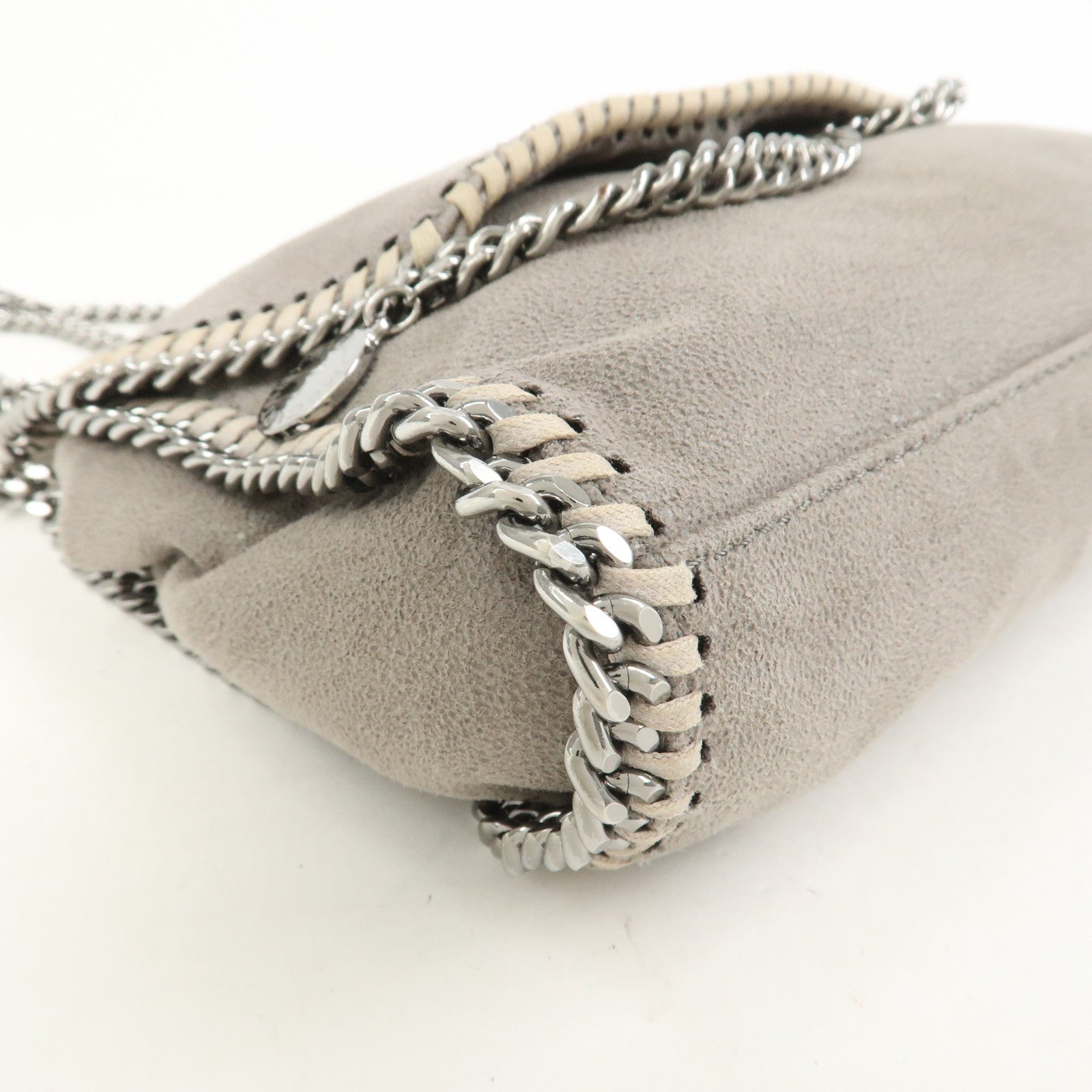STELLA MCCARTNEY Falabella Mini Shoulder Bag Grey