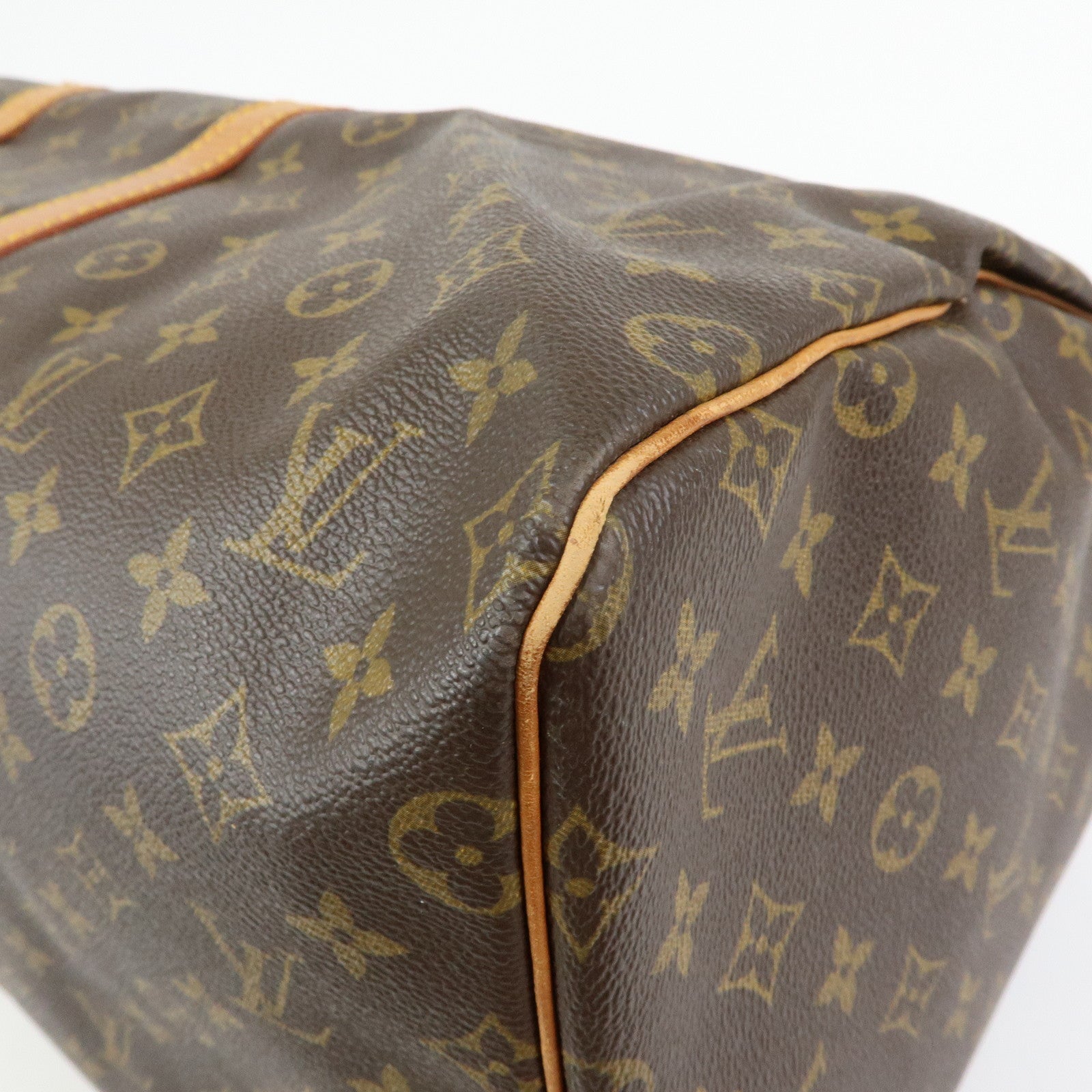 Louis Vuitton Monogram Keep All 55 Boston Bag Brown M41424