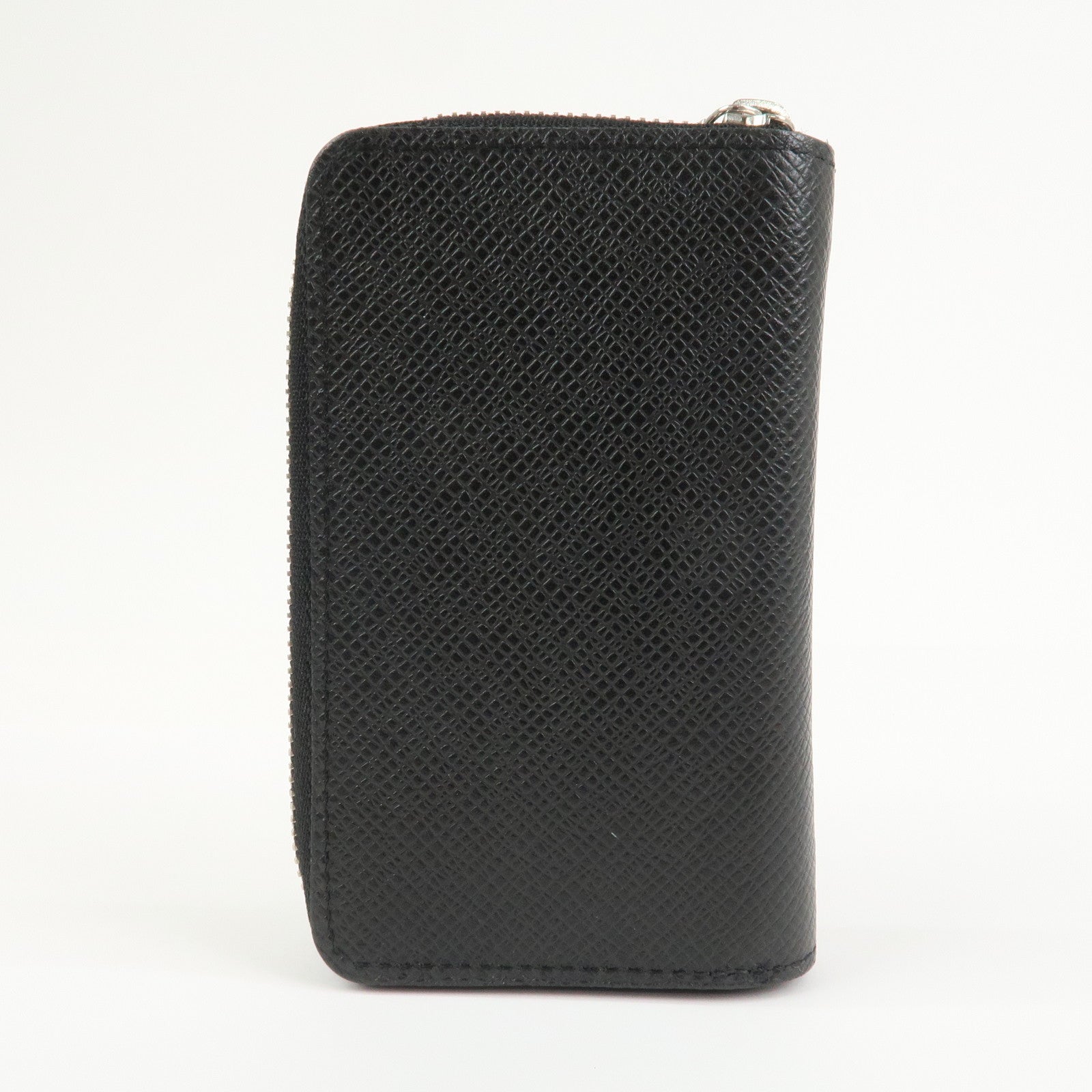 Louis Vuitton Taiga Zippy Coin Purse Coin Case Noir Black M30511