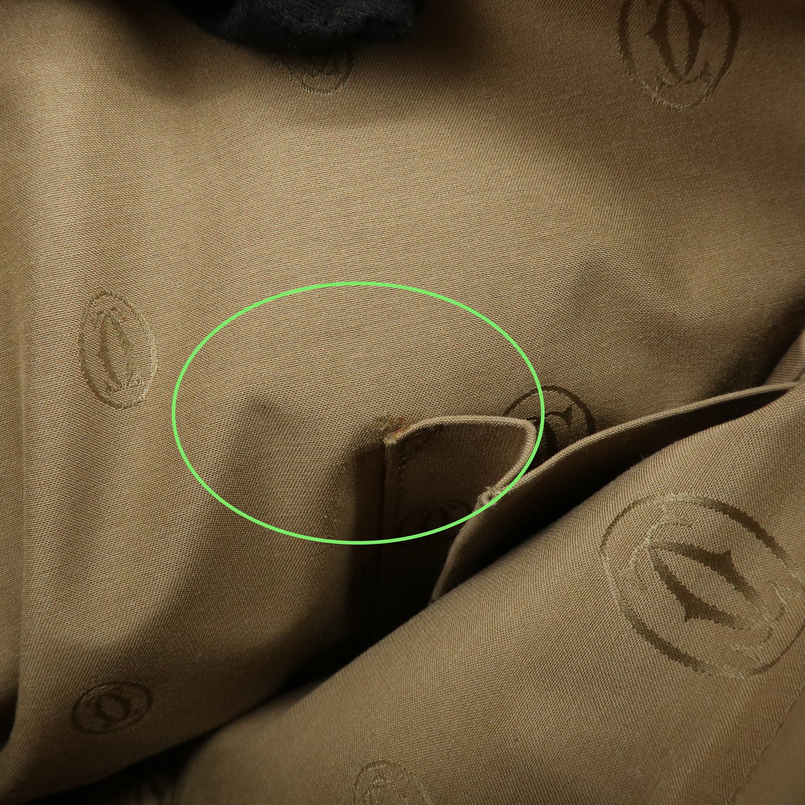 Cartier Marcello de Cartier Leather 2Way Shoulder Hand Bag Black