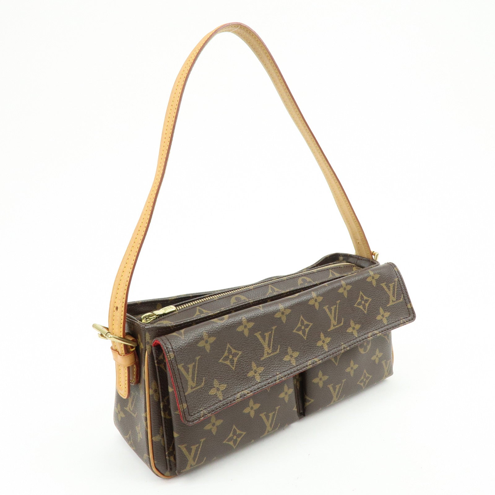Louis Vuitton Monogram Vivacite Shoulder Bag Hand Bag M51164