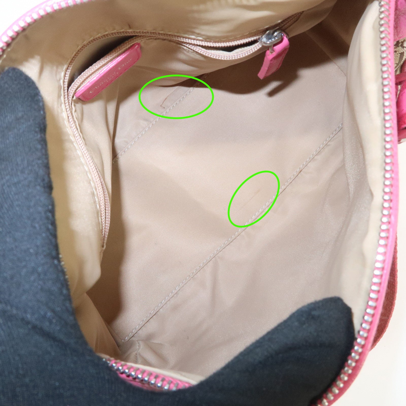 Christian Dior Trotter Street Chic Mini Boston Bag Beige Pink