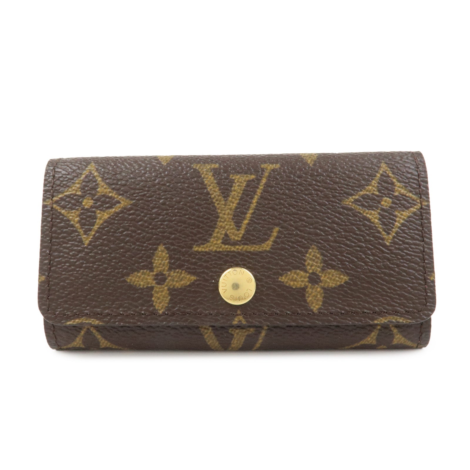 Louis Vuitton Monogram Multicles 4 Key Case Key Holder M6263