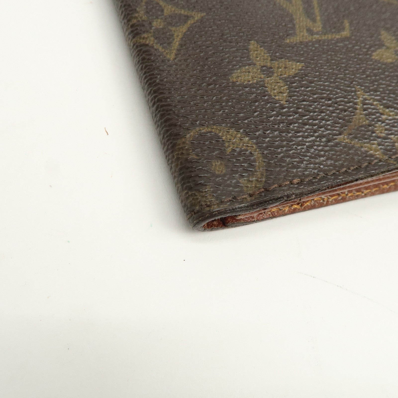 Louis Vuitton Monogram Set of 2 Long Wallets Brown M61734 M60825