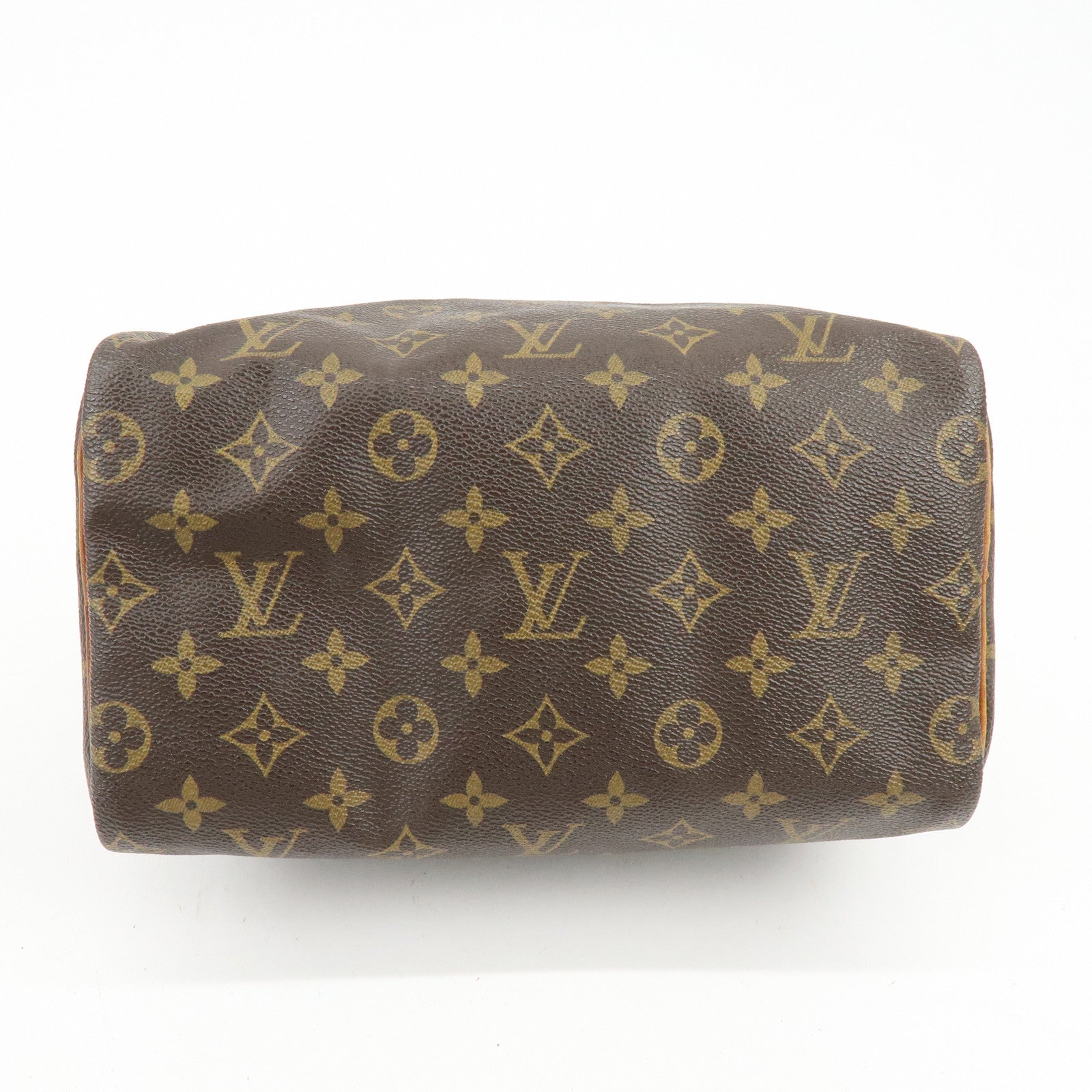 Louis Vuitton Monogram Speedy 25 Boston Bag Hand Bag Brown M41528