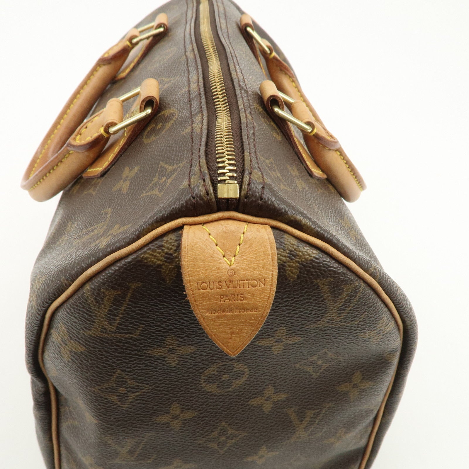 Louis Vuitton Monogram Speedy 30 Boston Bag Hand Bag Brown M41526