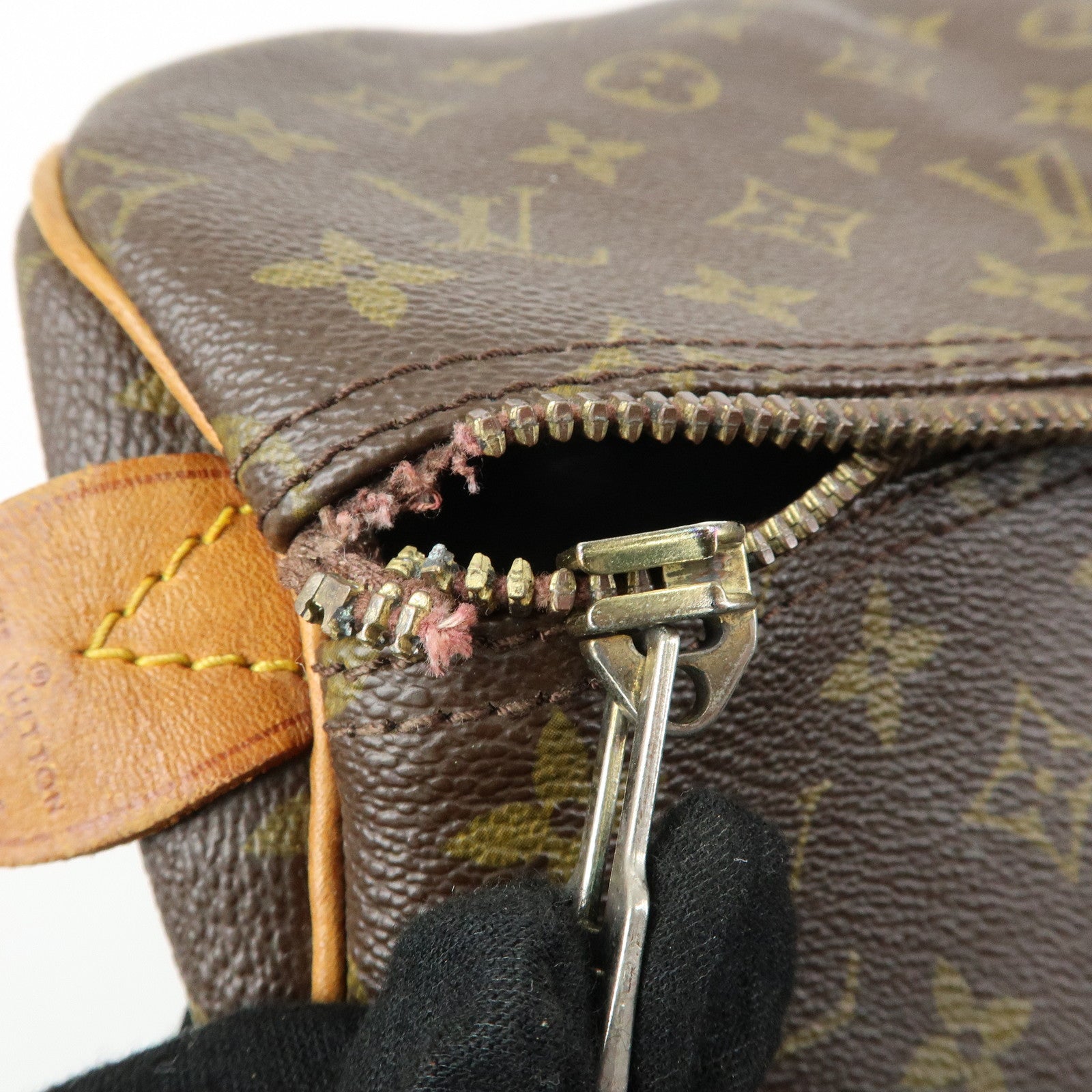 Louis Vuitton Monogram Keep All 55 Boston Bag Brown M41424