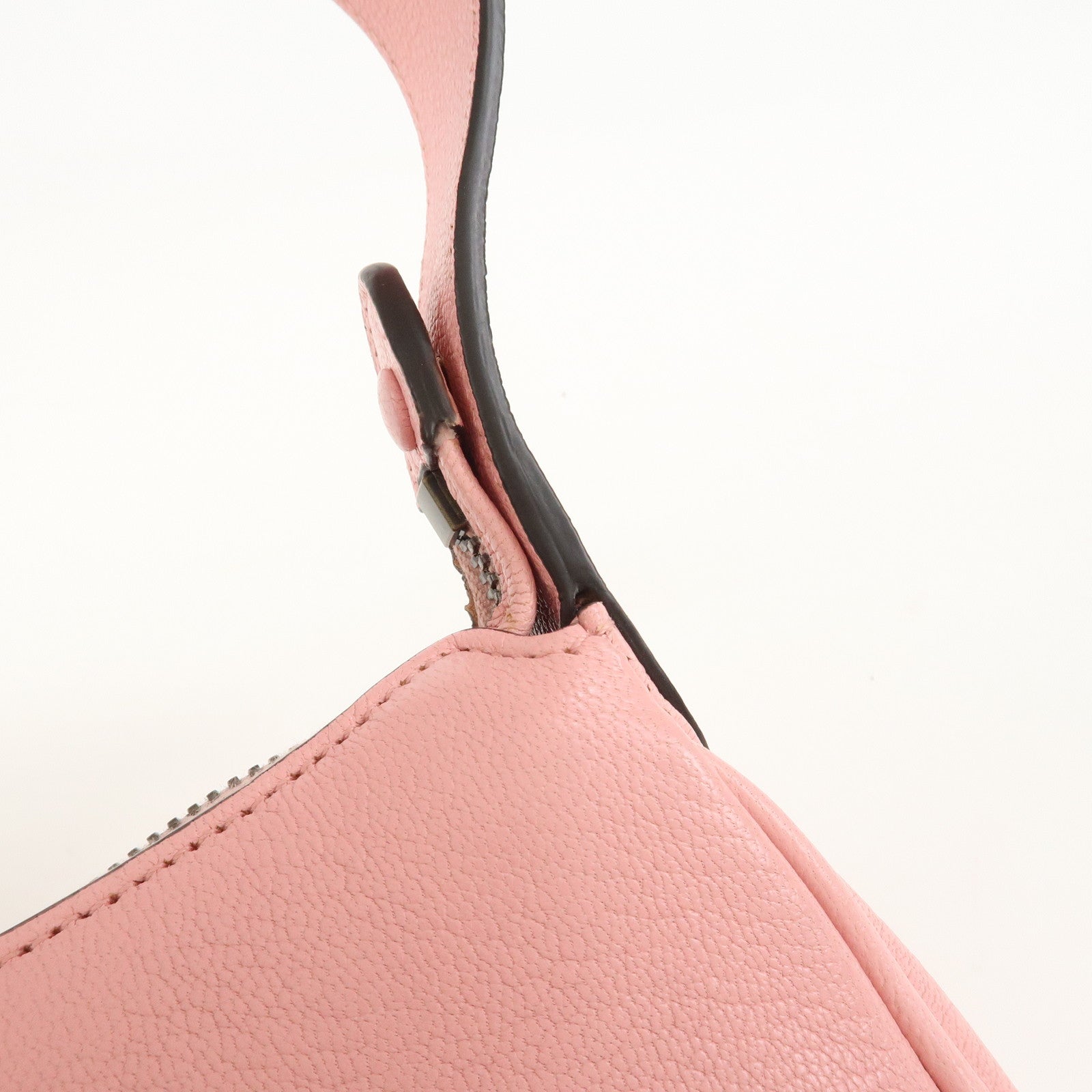 GUCCI GG Marmont Aphrodite Leather Small Hand Bag Pink 739076