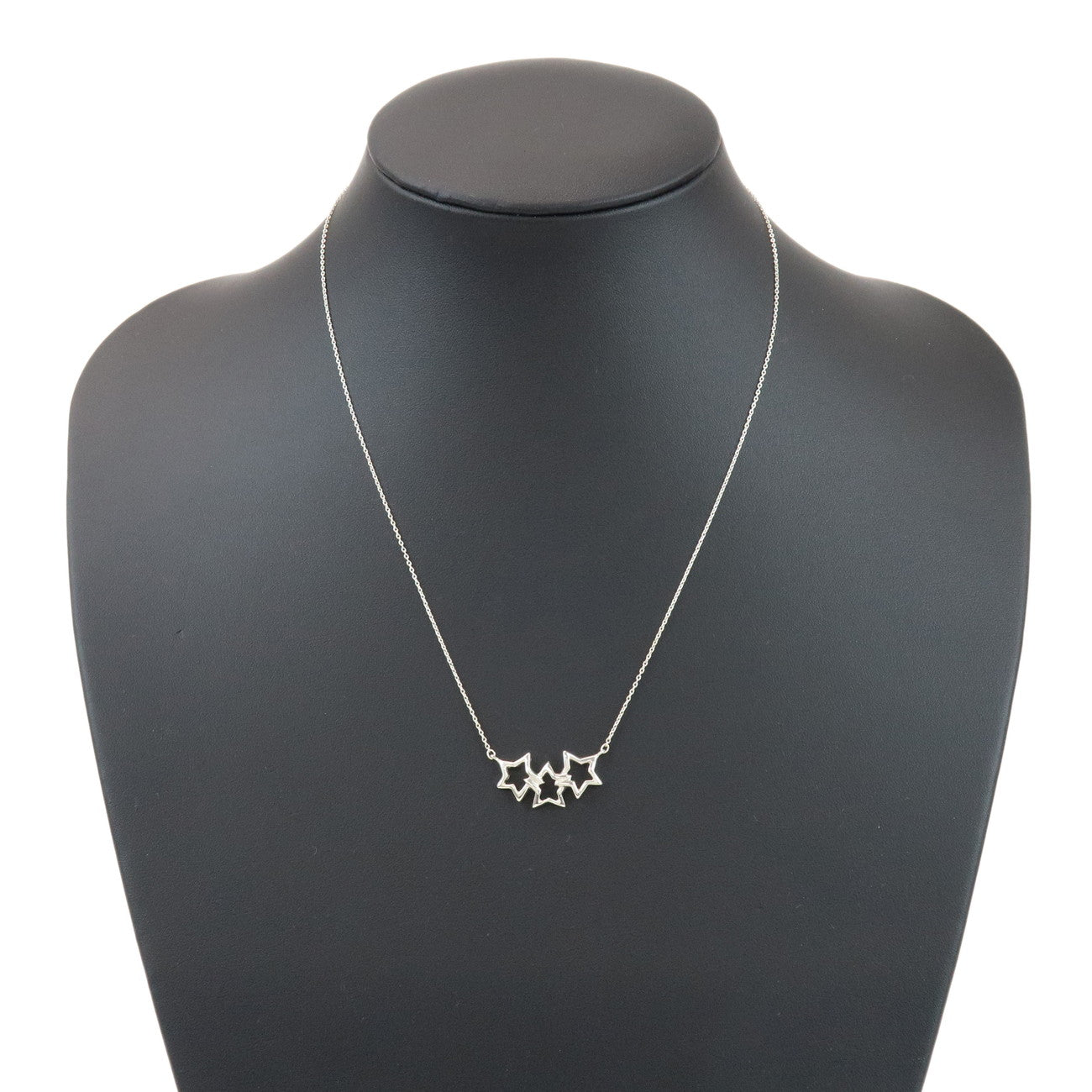 Tiffany & Co Triple Star Necklace SV925 Silver