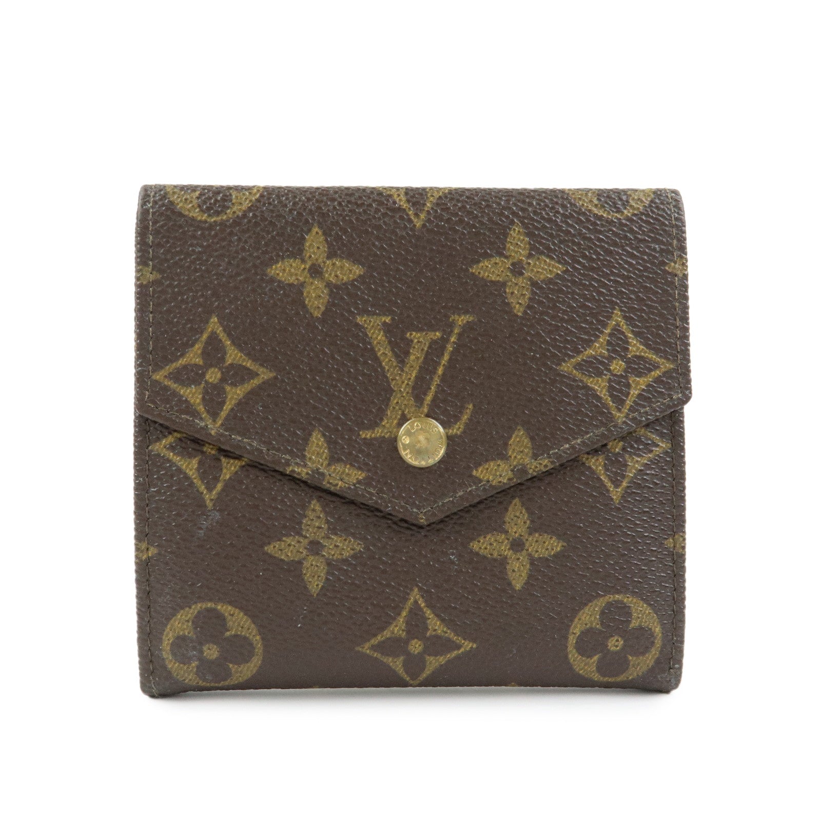 Louis Vuitton Monogram Porte Monnaie Billet Carte Credit M61660