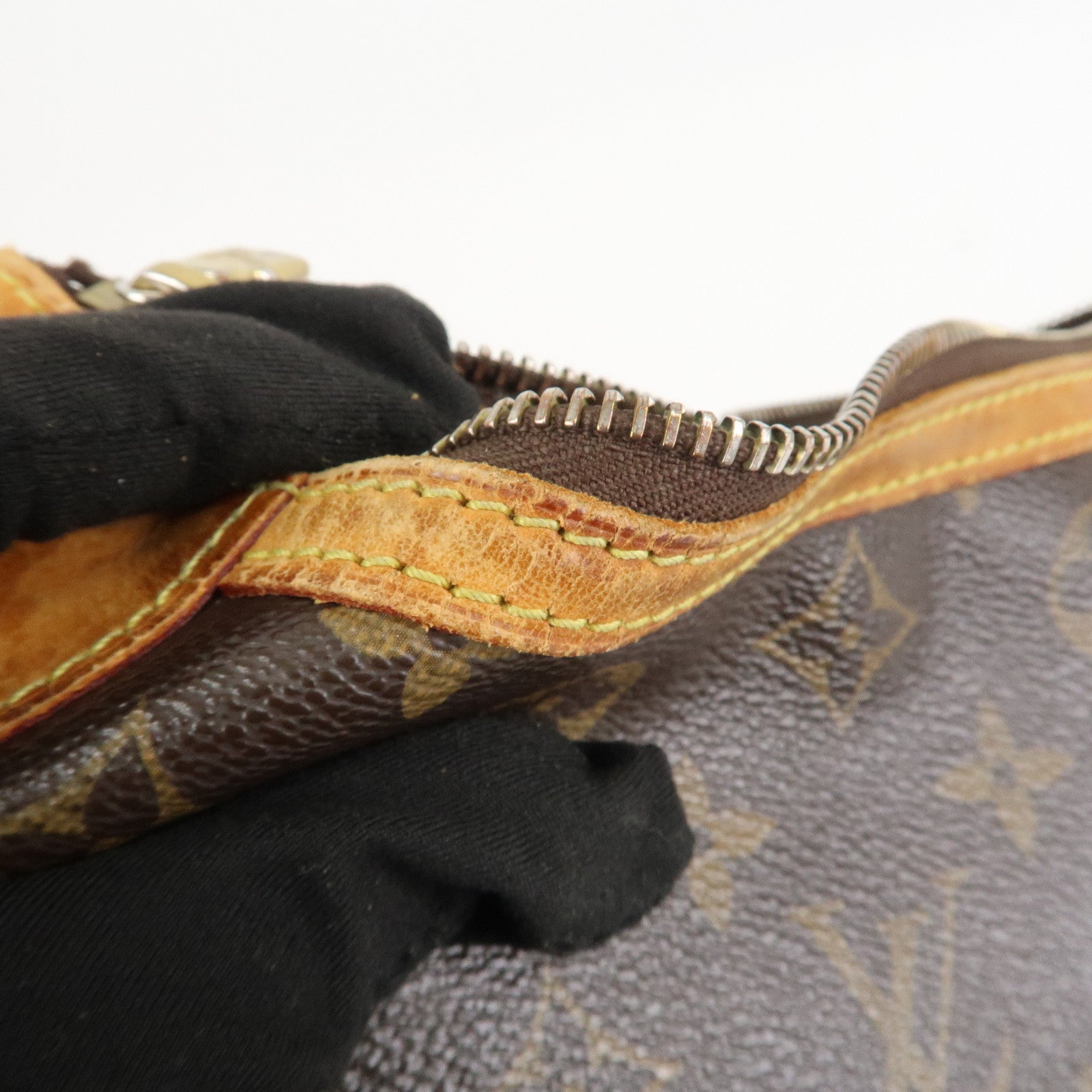 Louis Vuitton Monogram Canvas Leather Odeon PM Shoulder BagM56390