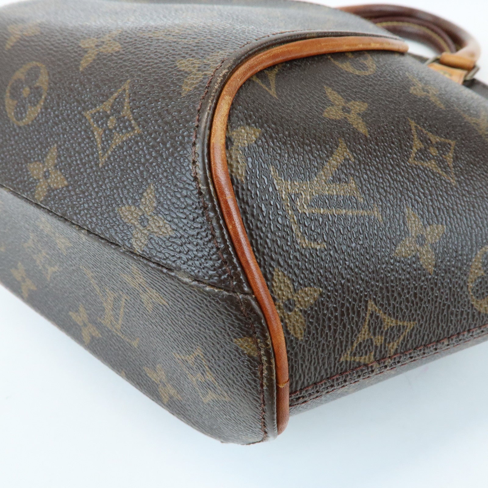 Louis Vuitton Monogram Ellipse PM Hand Bag Brown M51127