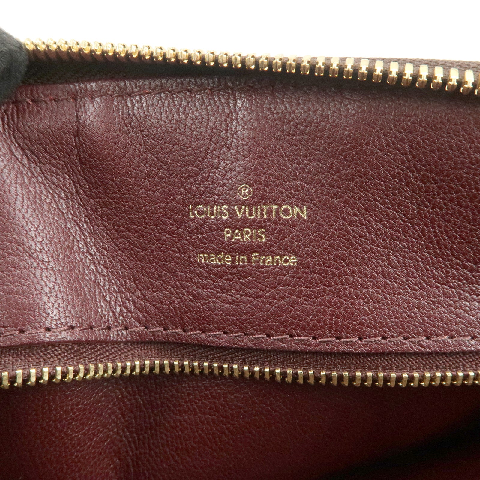 Louis Vuitton Monogram Leather Lockit PM Hand Bag Brown M40613
