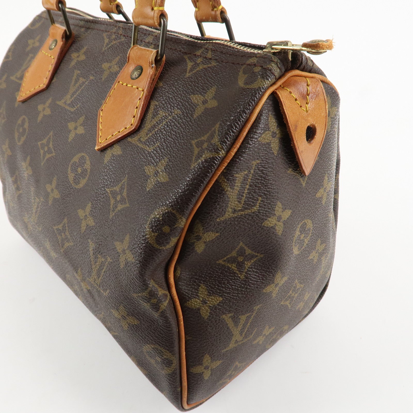 Louis Vuitton Monogram Speedy 25 Hand Bag Boston Bag M41528 Used