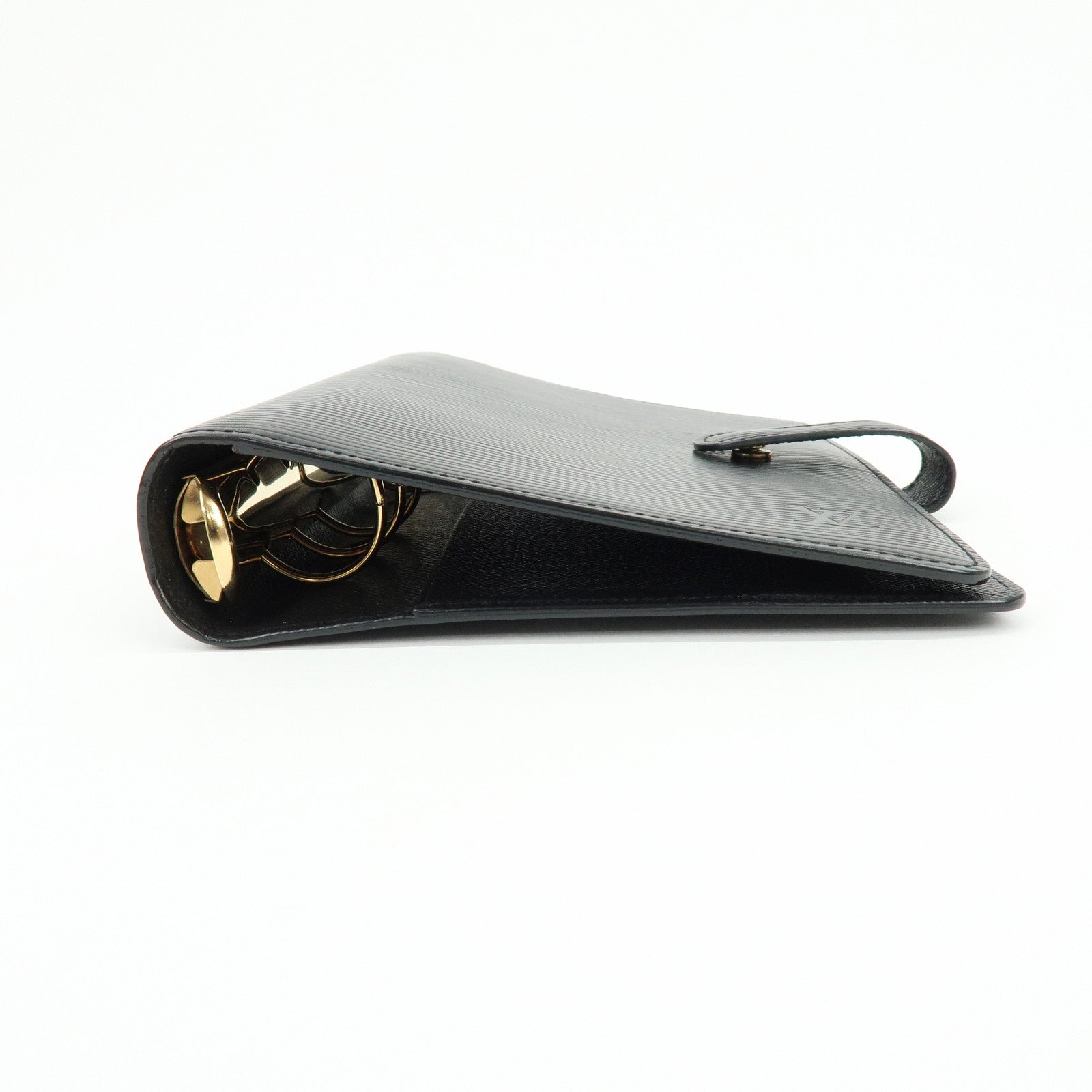 Louis Vuitton Epi Agenda MM Planner Cover Noir Black R20202