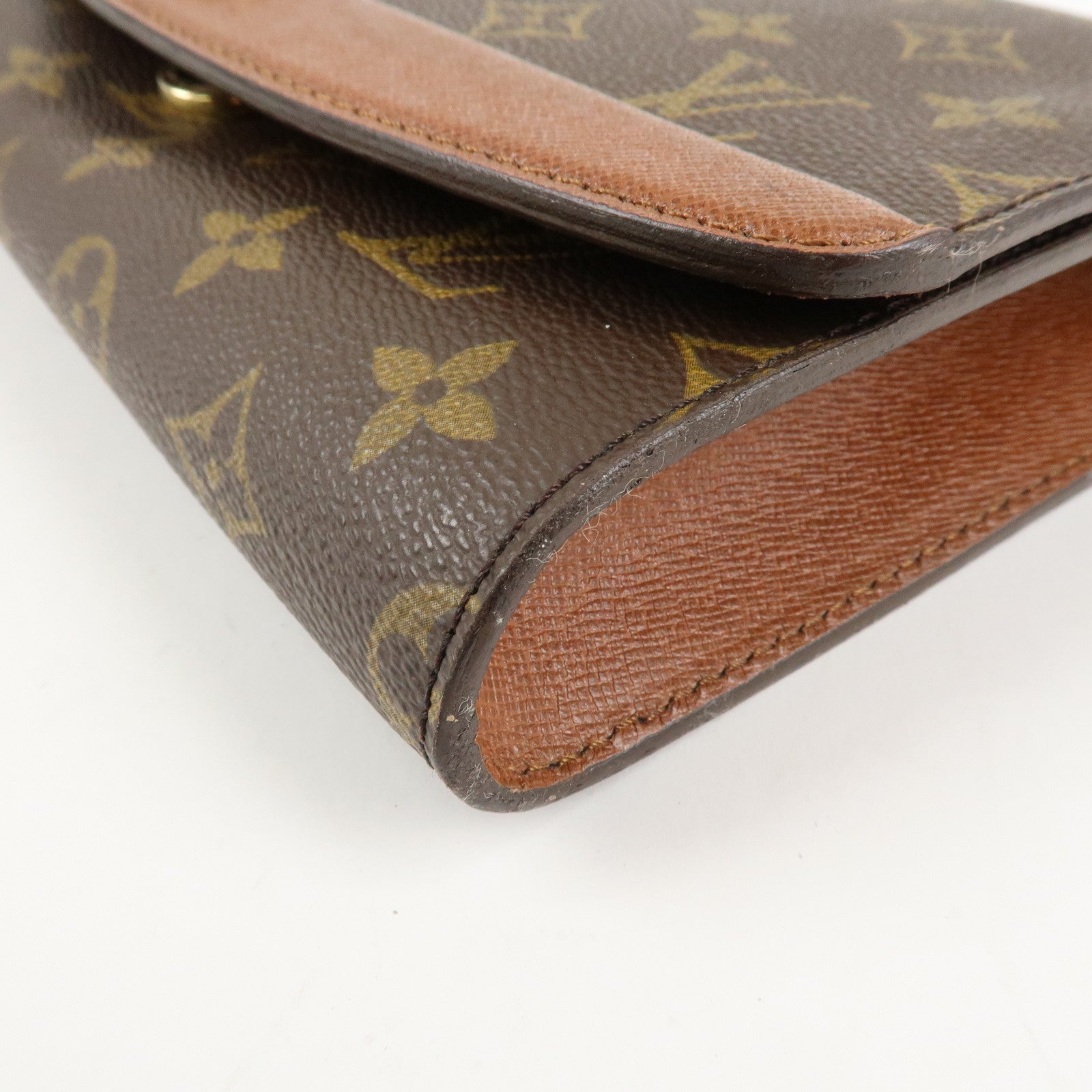 Louis Vuitton Monogram Bordeaux Shoulder Bag Hand Bag M51798 Used