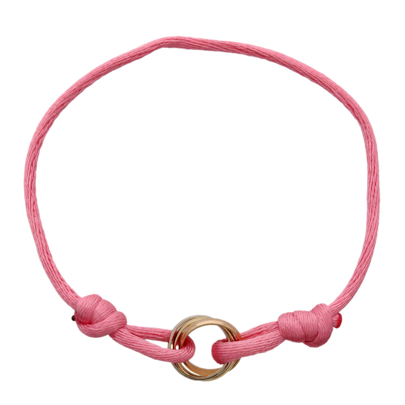Cartier Trinity Code Bracelet K18 Yellow/White/Rose Pink