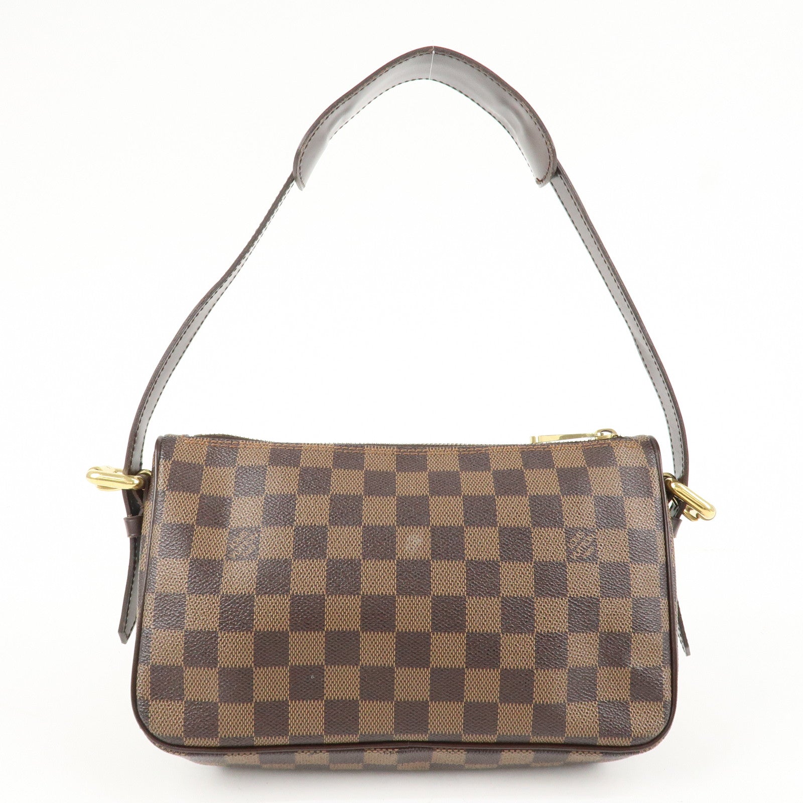 Louis Vuitton Damier Leather Canvas Ravello GM Shoulder Bag N60006 Used
