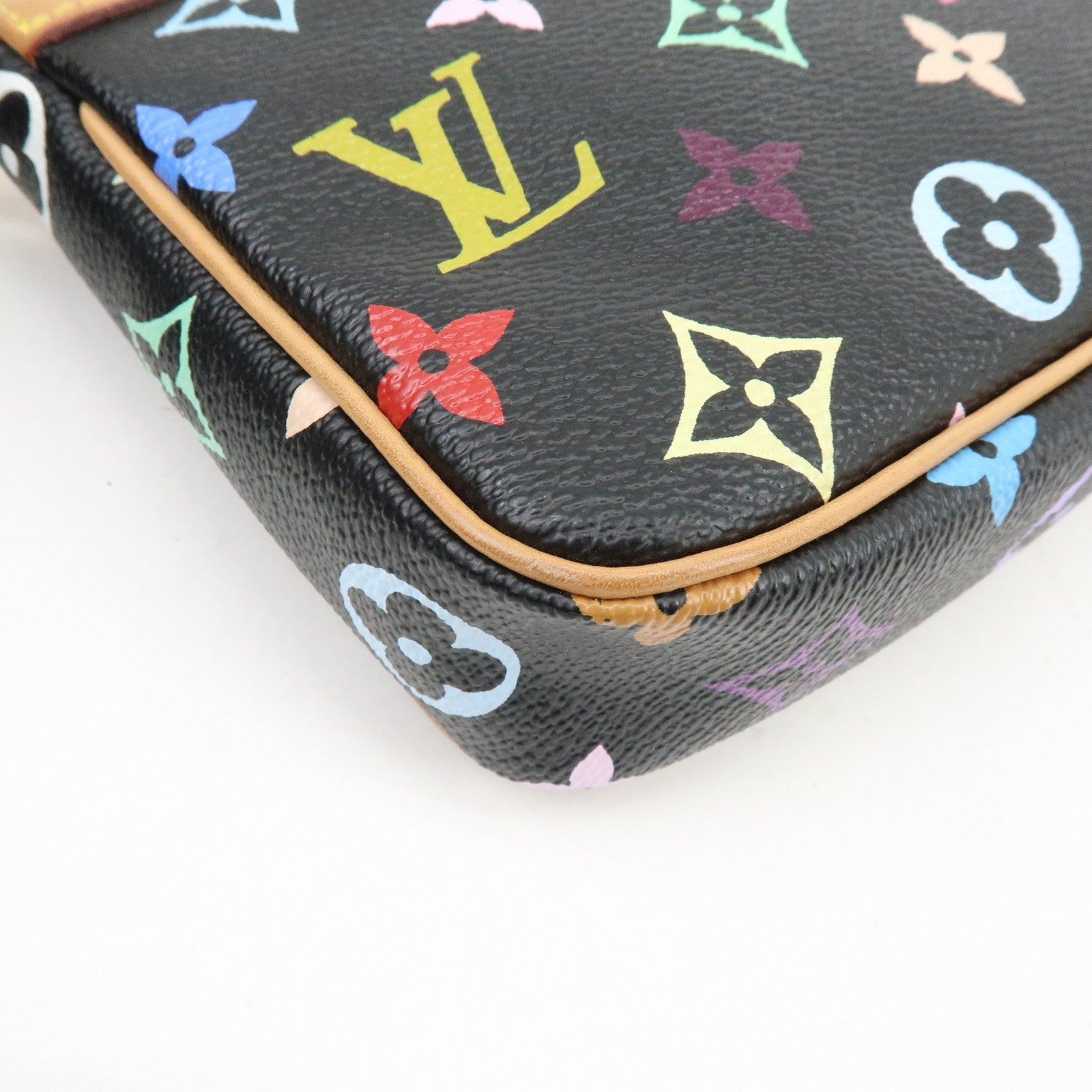 Louis Vuitton Monogram Multicolor Pochette Accessoires Noir M92648
