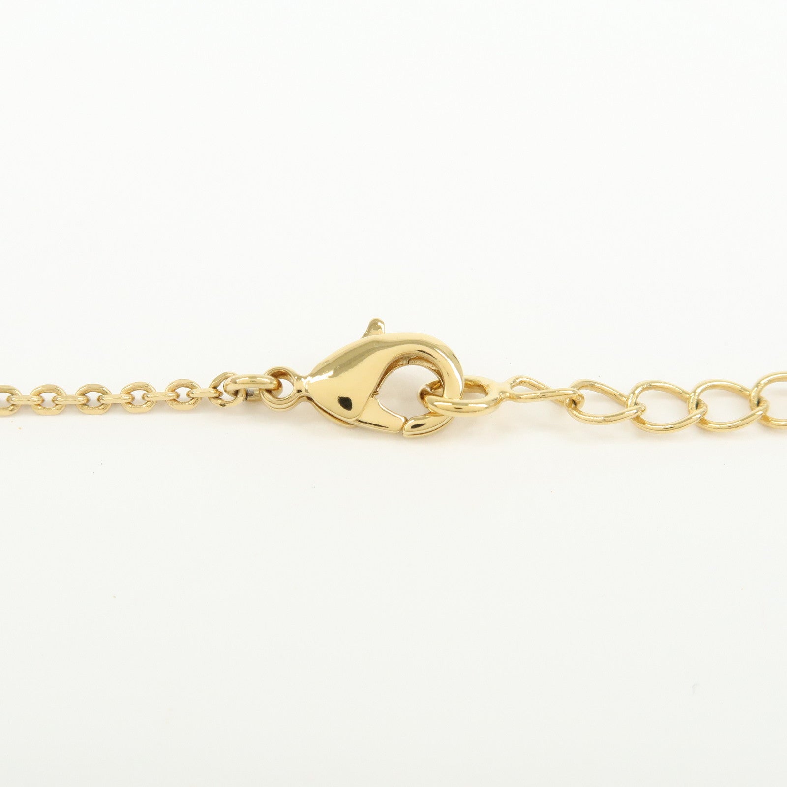 Ferragamo Gancini Logo Metal Necklace Gold
