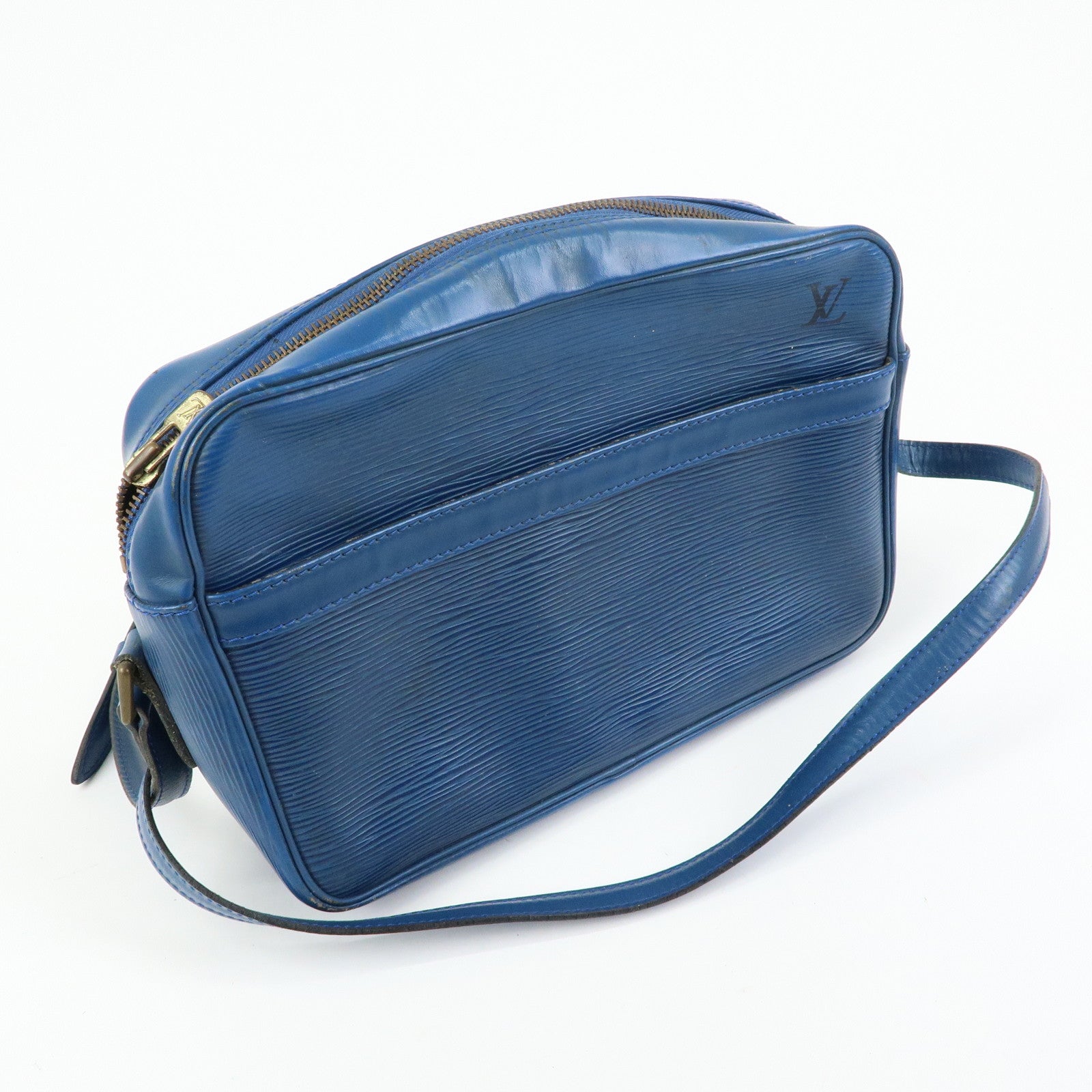 Louis Vuitton Epi Trocadero 27 Shoulder Bag Toledo Blue M51315