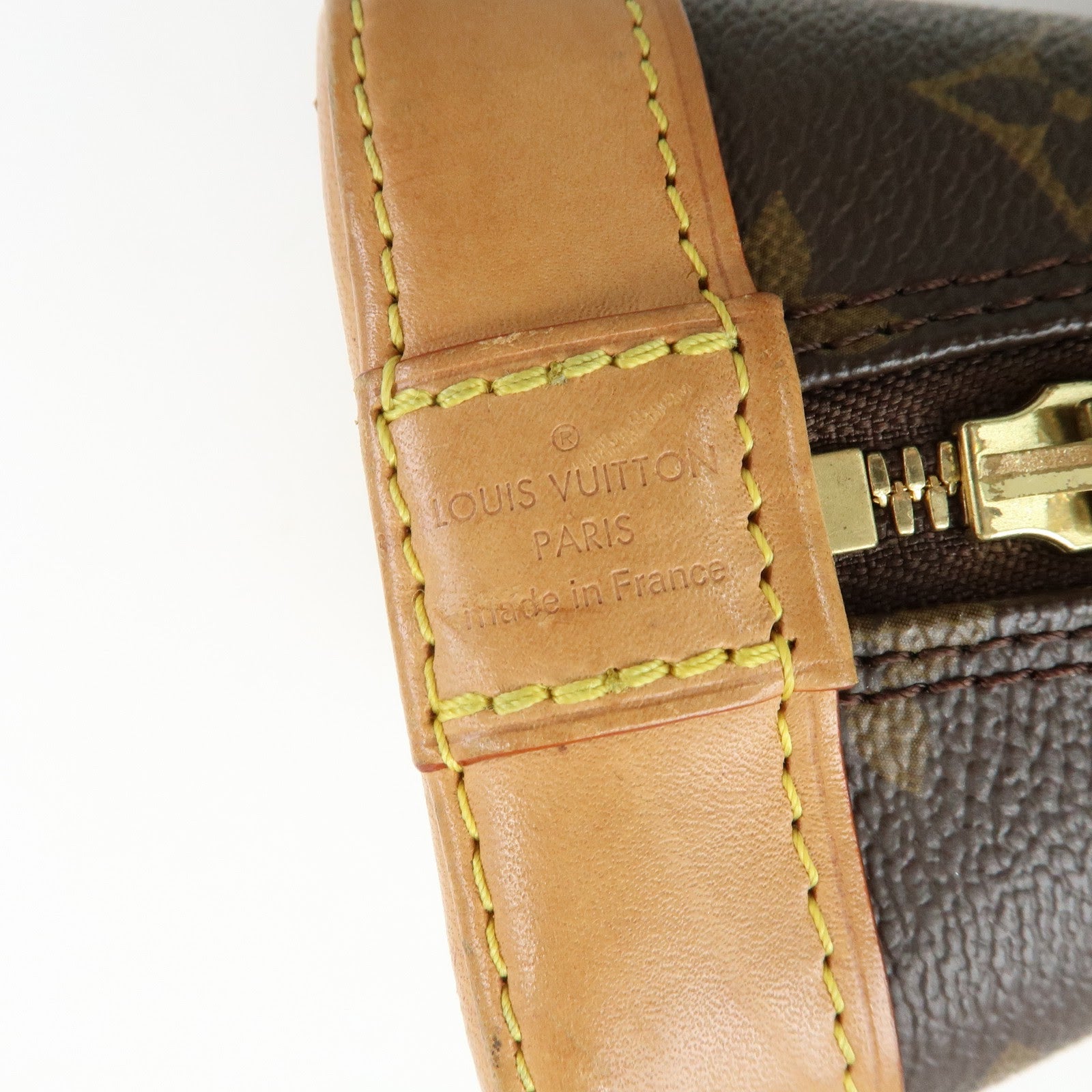 Louis Vuitton Monogram Alma BB 2Way Bag New Style Brown M46990