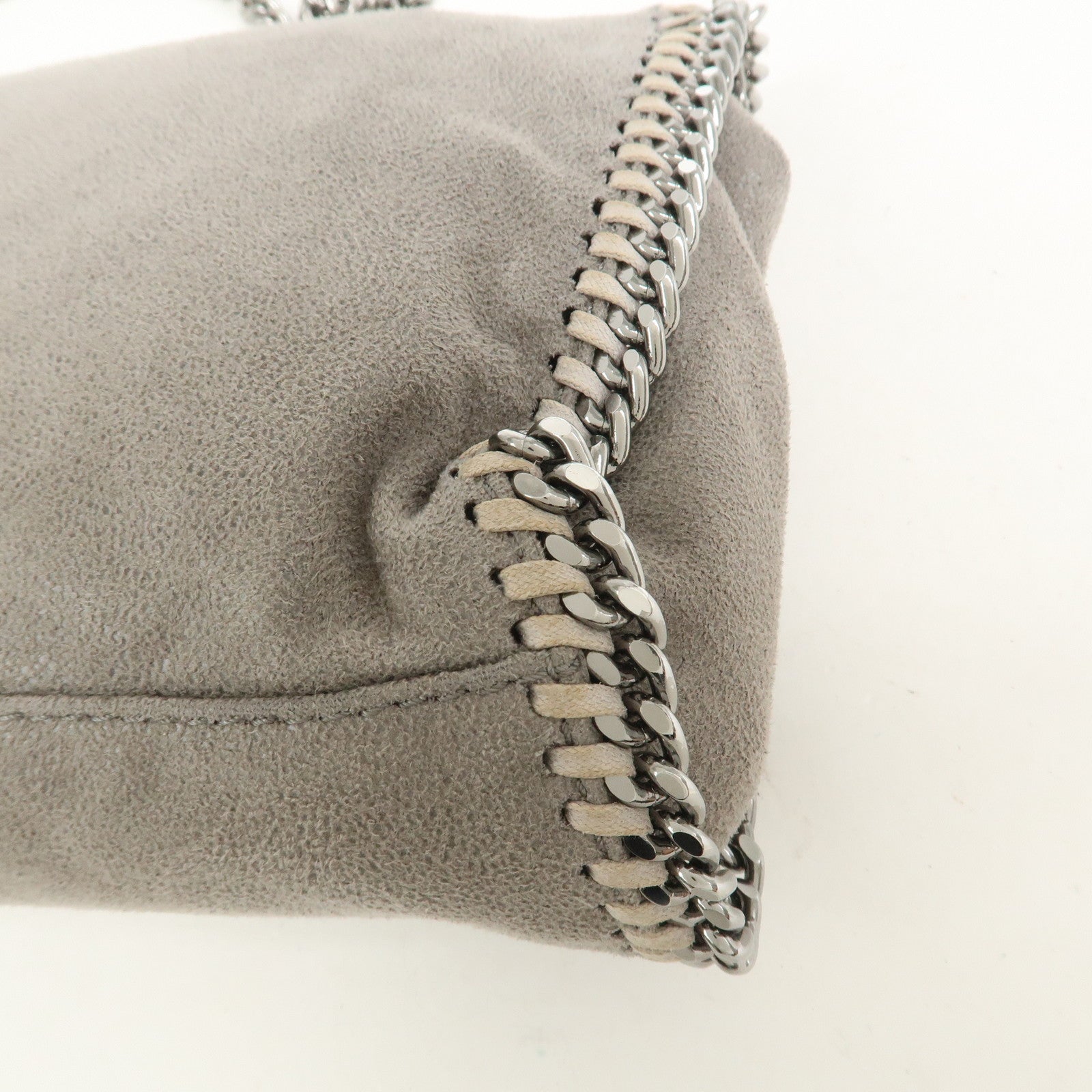 STELLA MCCARTNEY Falabella Mini Shoulder Bag Grey