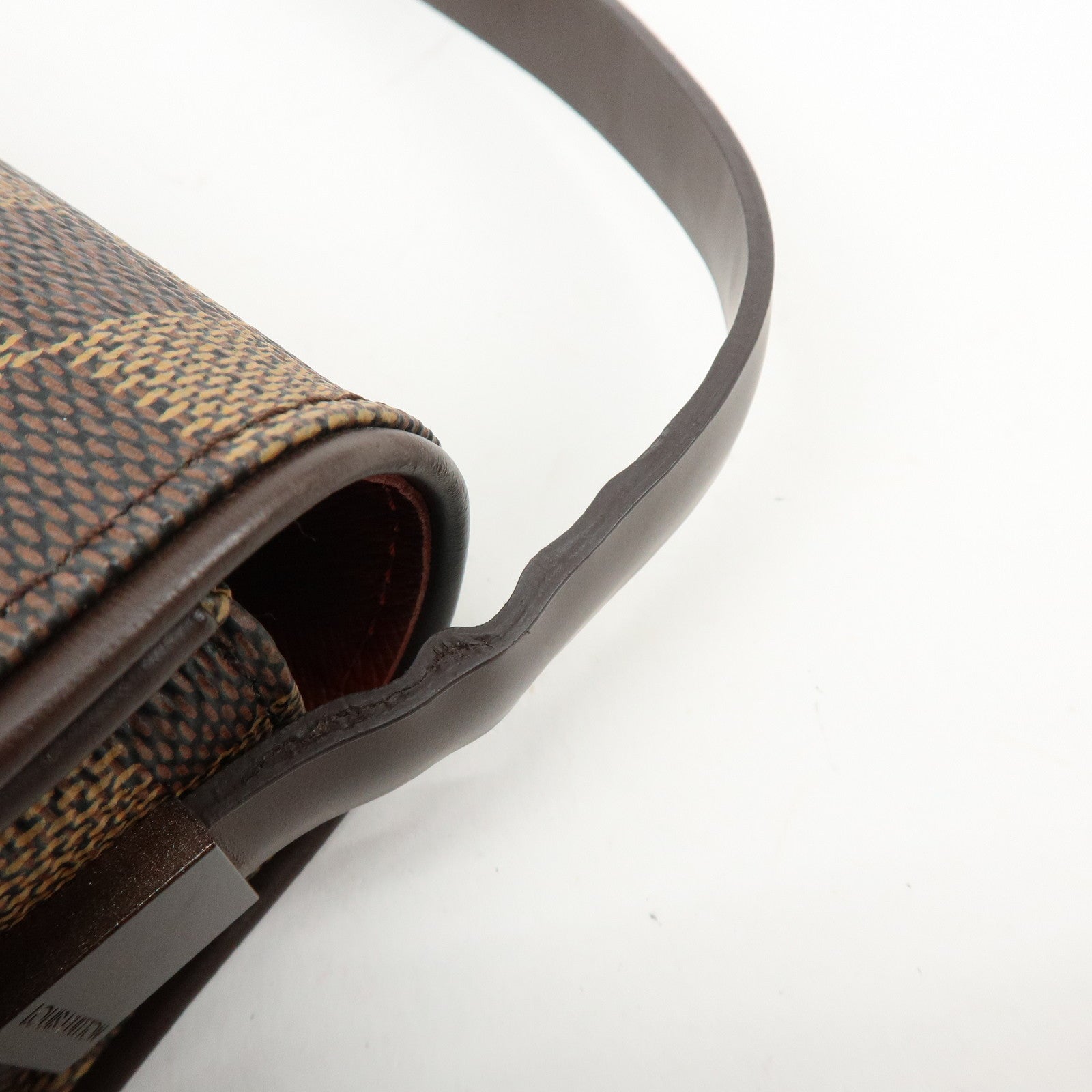 Louis Vuitton Damier Ebene Tribeca Long Shoulder Hand Bag N51160