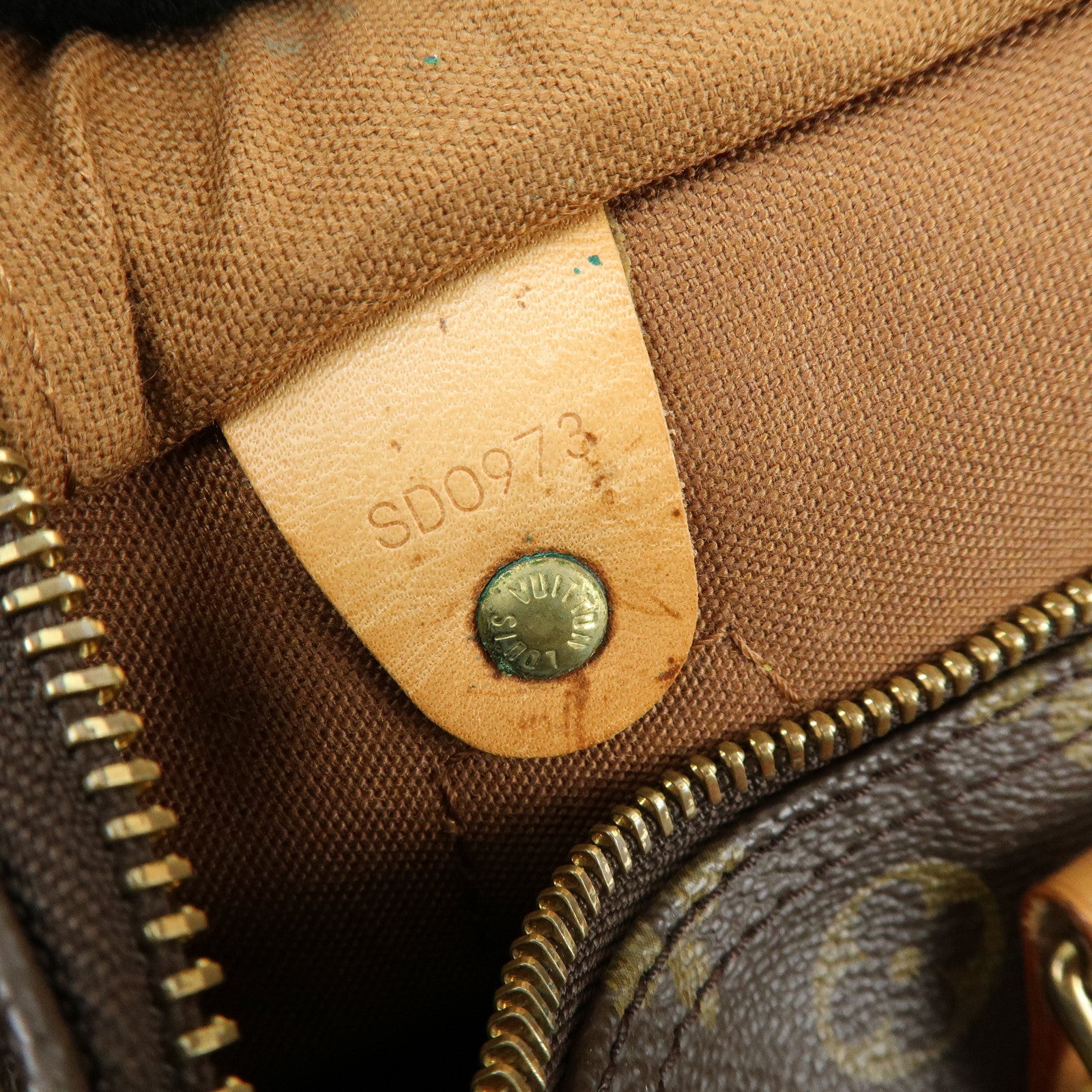 Louis Vuitton Monogram Speedy 30 Boston Bag Hand Bag Brown M41526