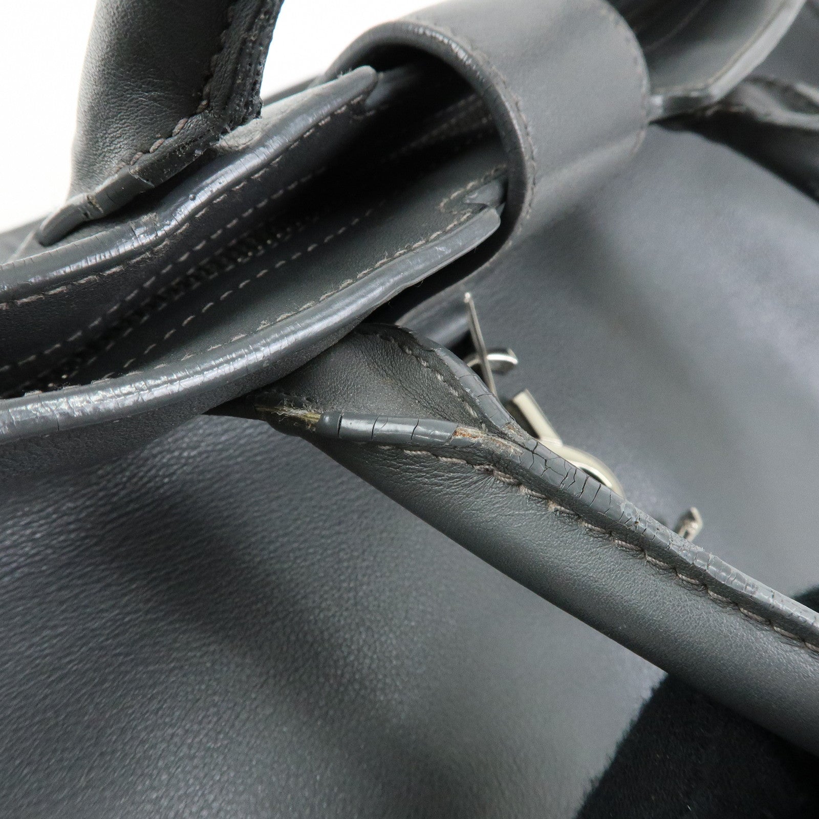 SAINT LAURENT PARIS Casandra Leather 2Way Hand Shoulder Bag 436832