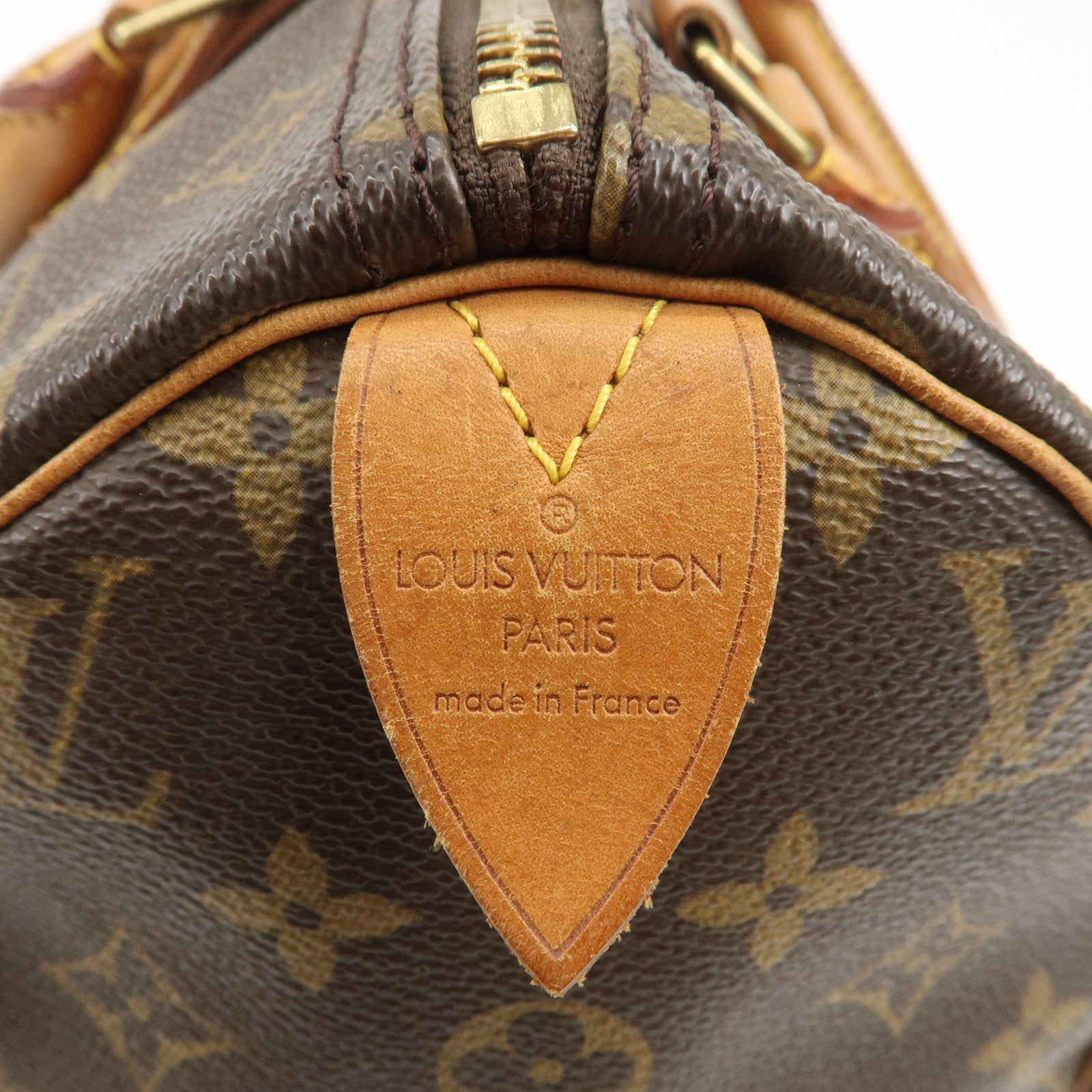 Louis Vuitton Monogram Speedy 30 Boston Bag Hand Bag Brown M41526