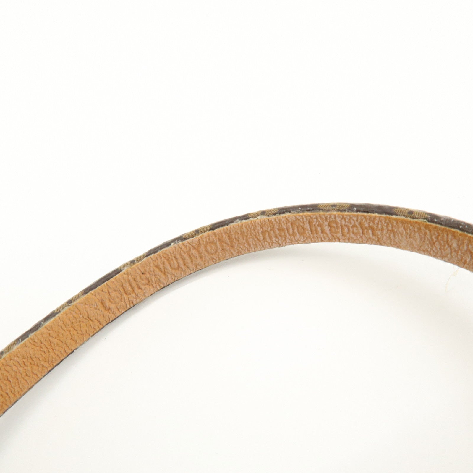 Louis Vuitton Monogram Bracelet Crazy In Lock Size 17 Brown M6451