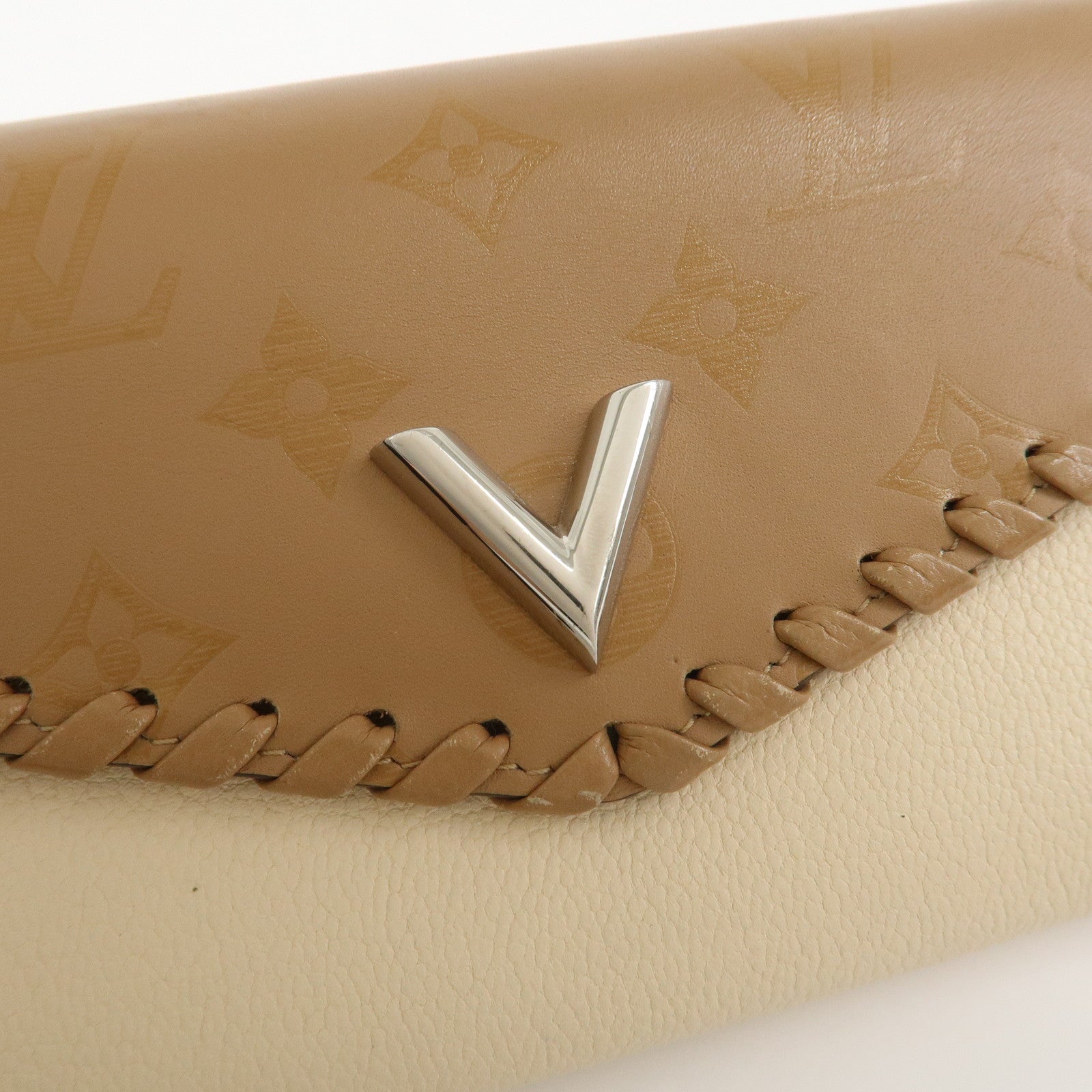 Louis Vuitton Monogram Portefeuille Very Long Wallet Sesame M63101