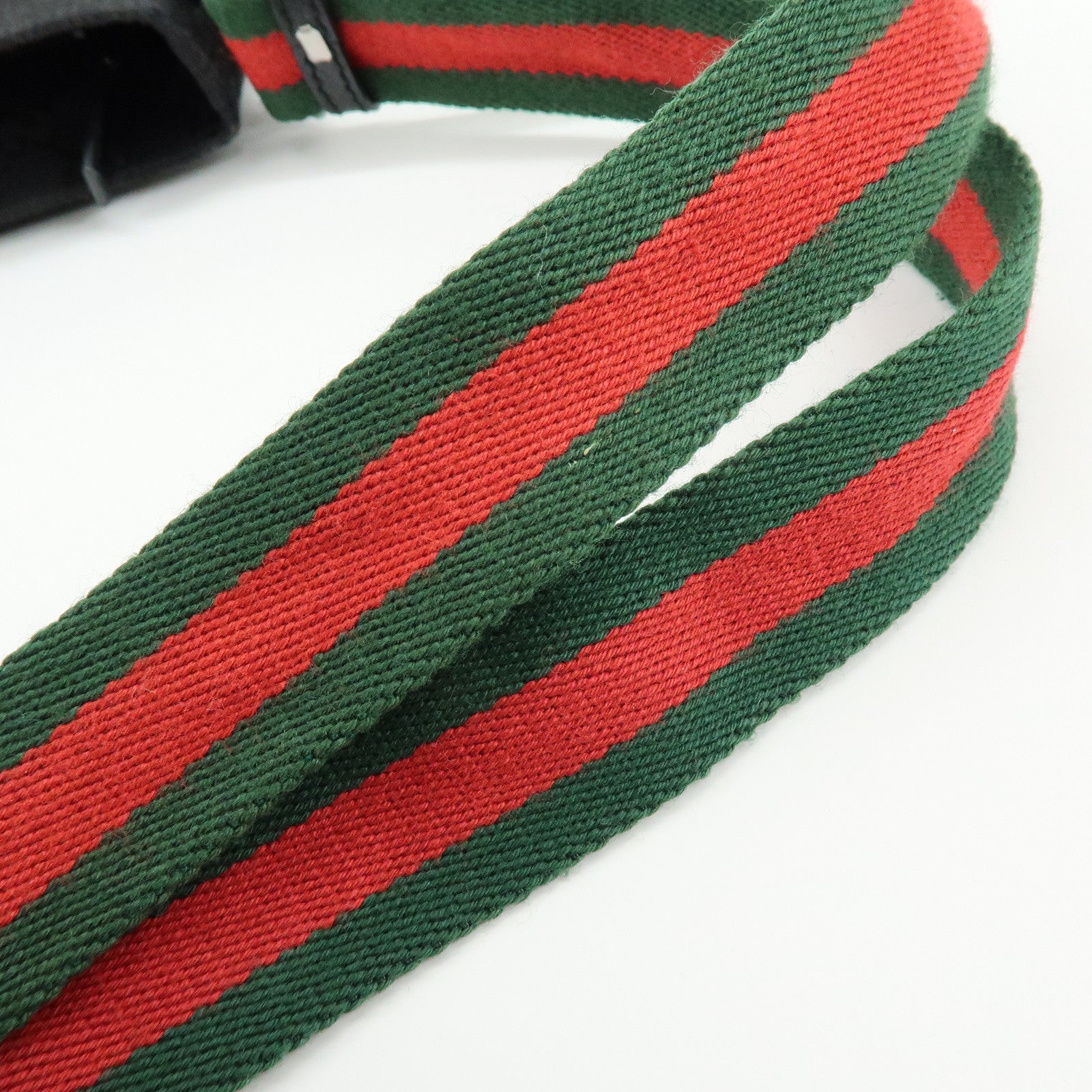 GUCCI Sherry Leather Shoulder Bag Crossbody Bag Black 189749