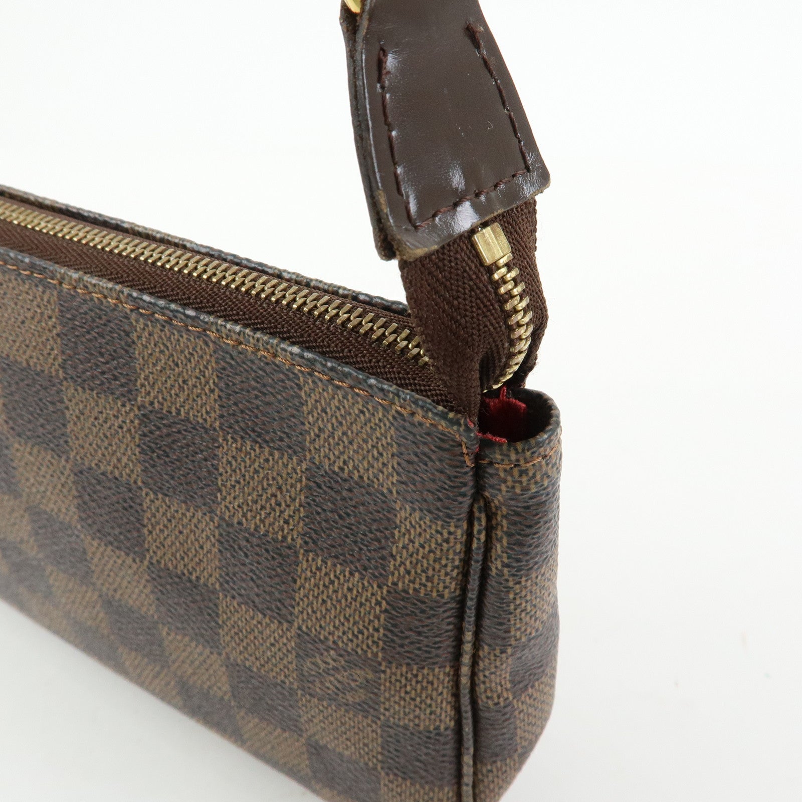 Louis Vuitton Damier Ebene Pochette Accessoires Hand Bag N51985
